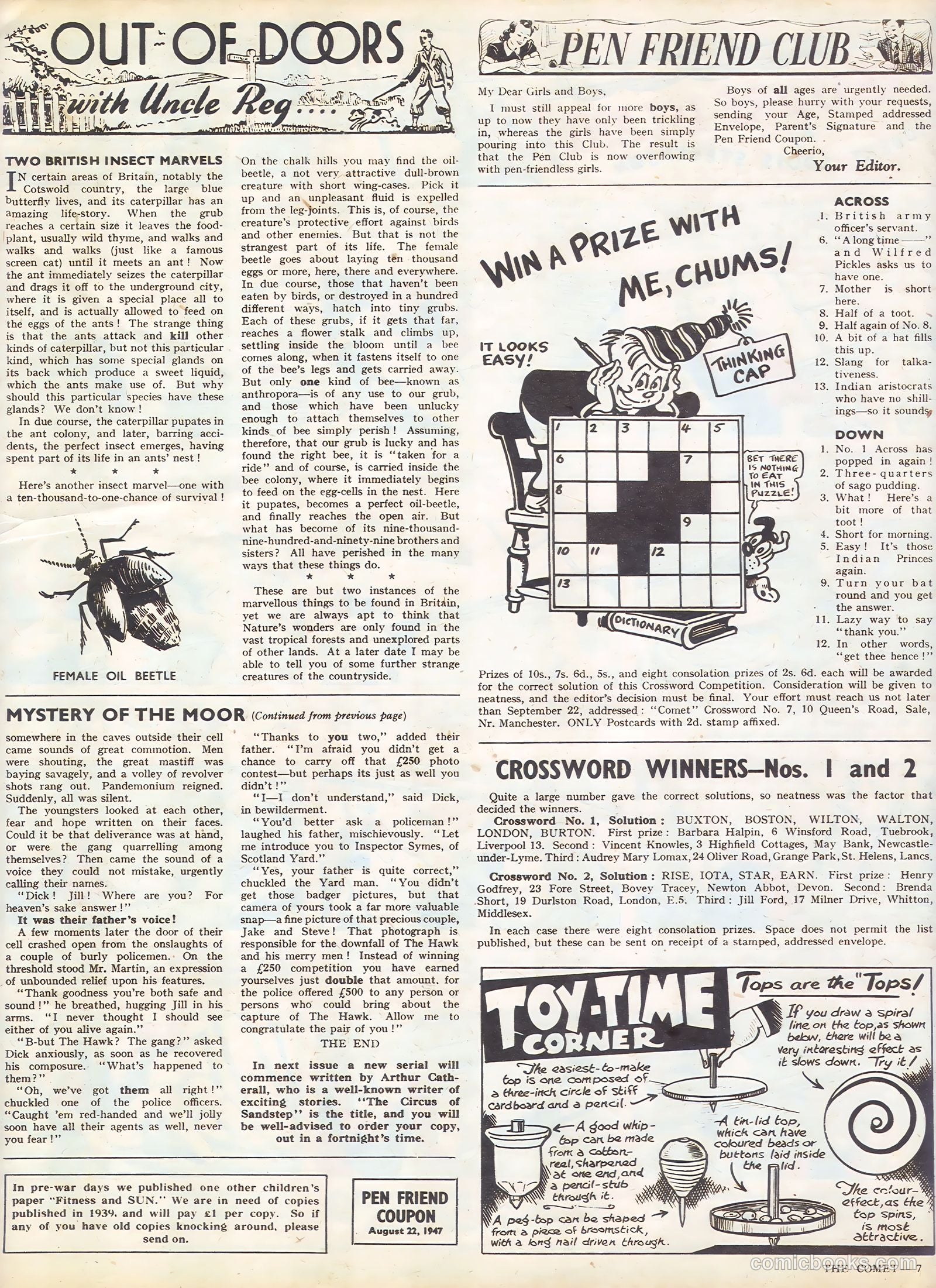 The Comet #25 — page 7 of 8