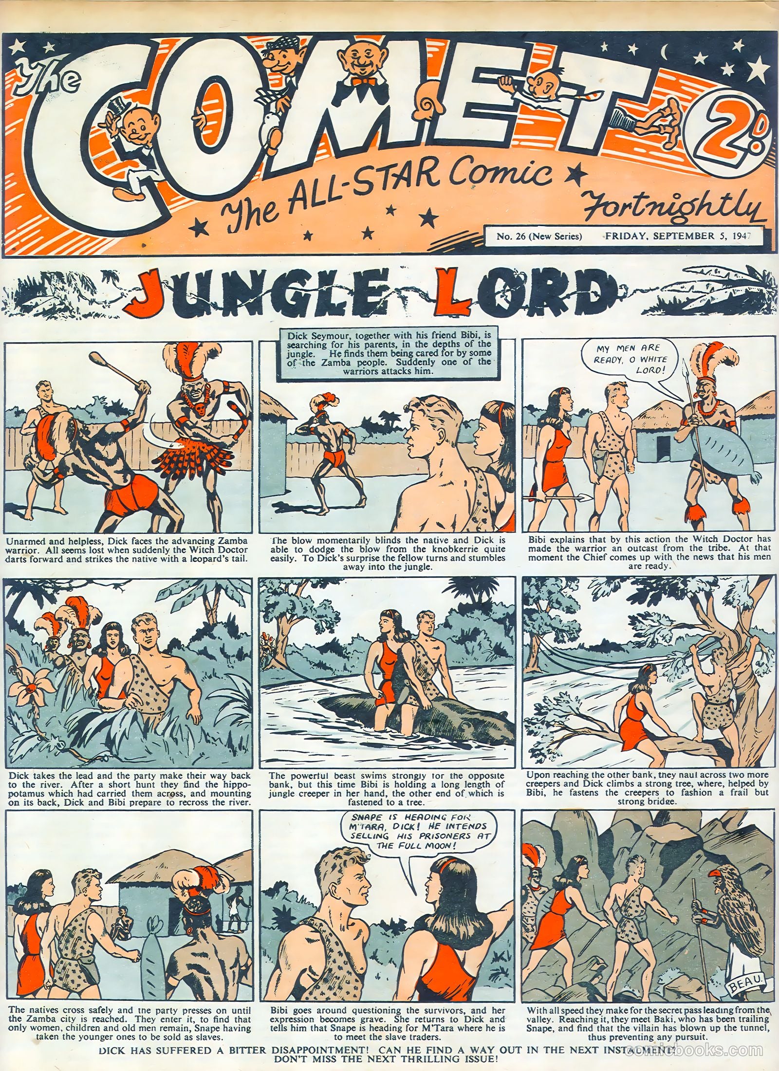 The Comet #26 — page 1 of 8