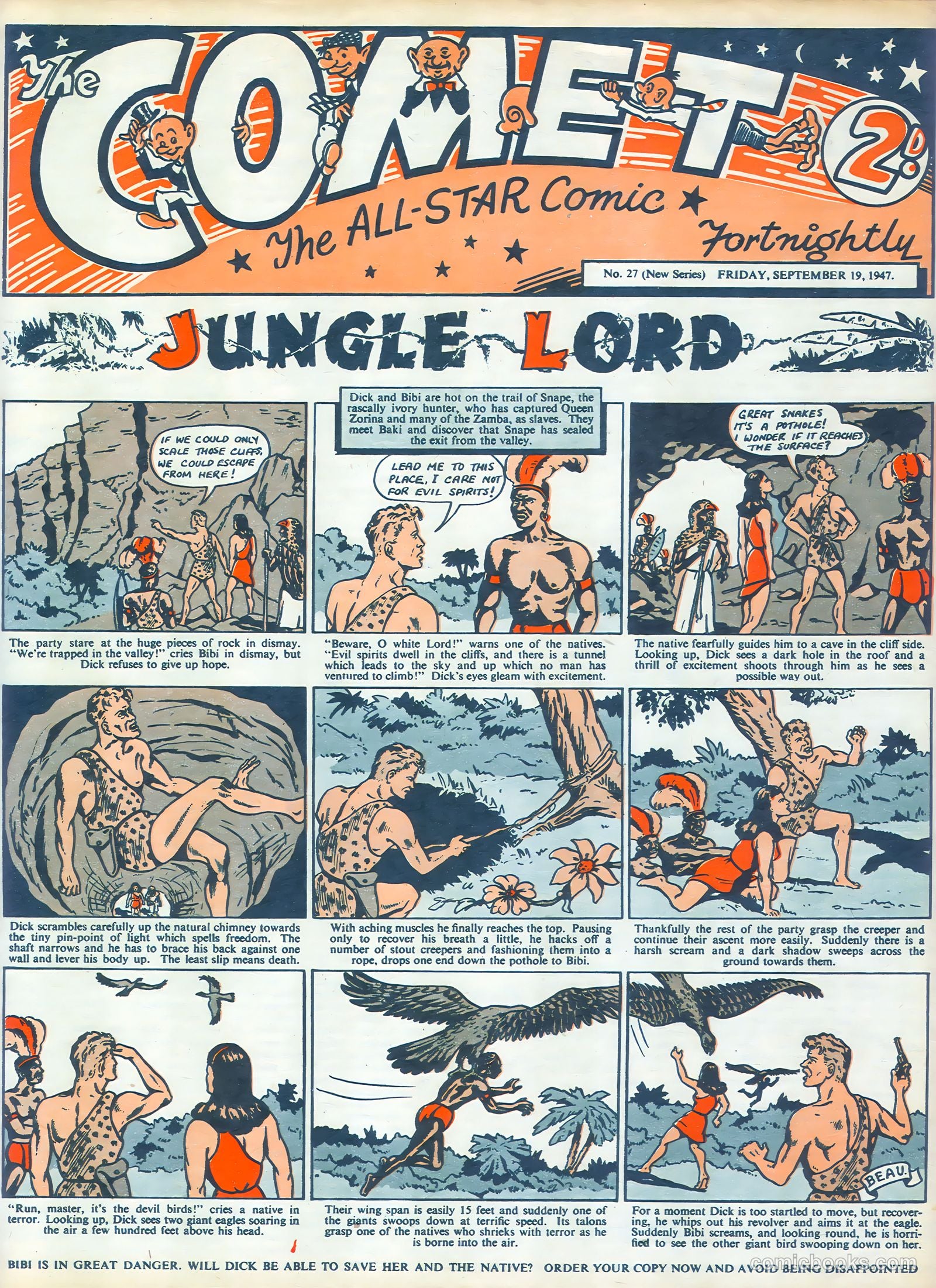 The Comet #27 — page 1 of 8