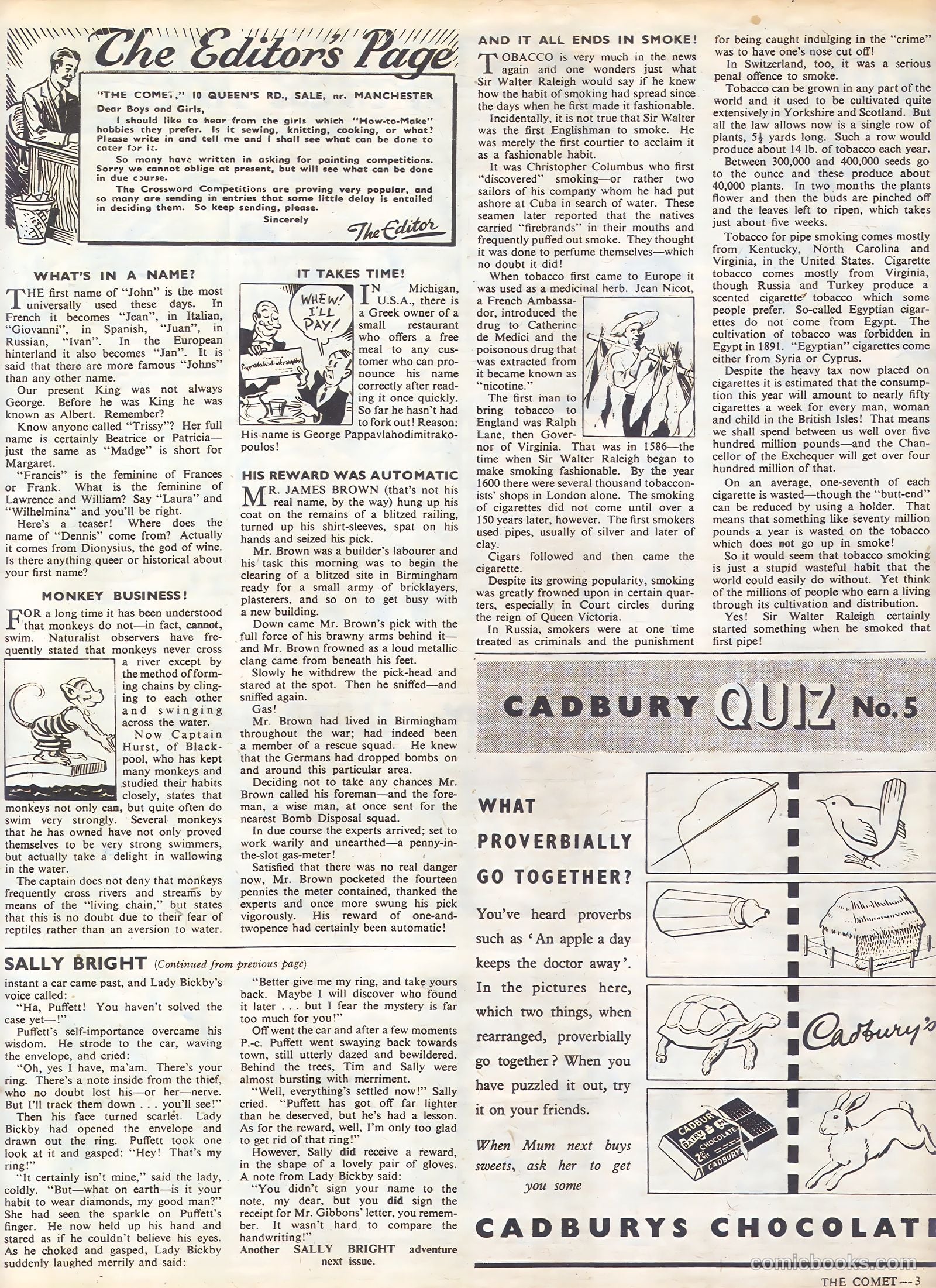 The Comet #27 — page 3 of 8