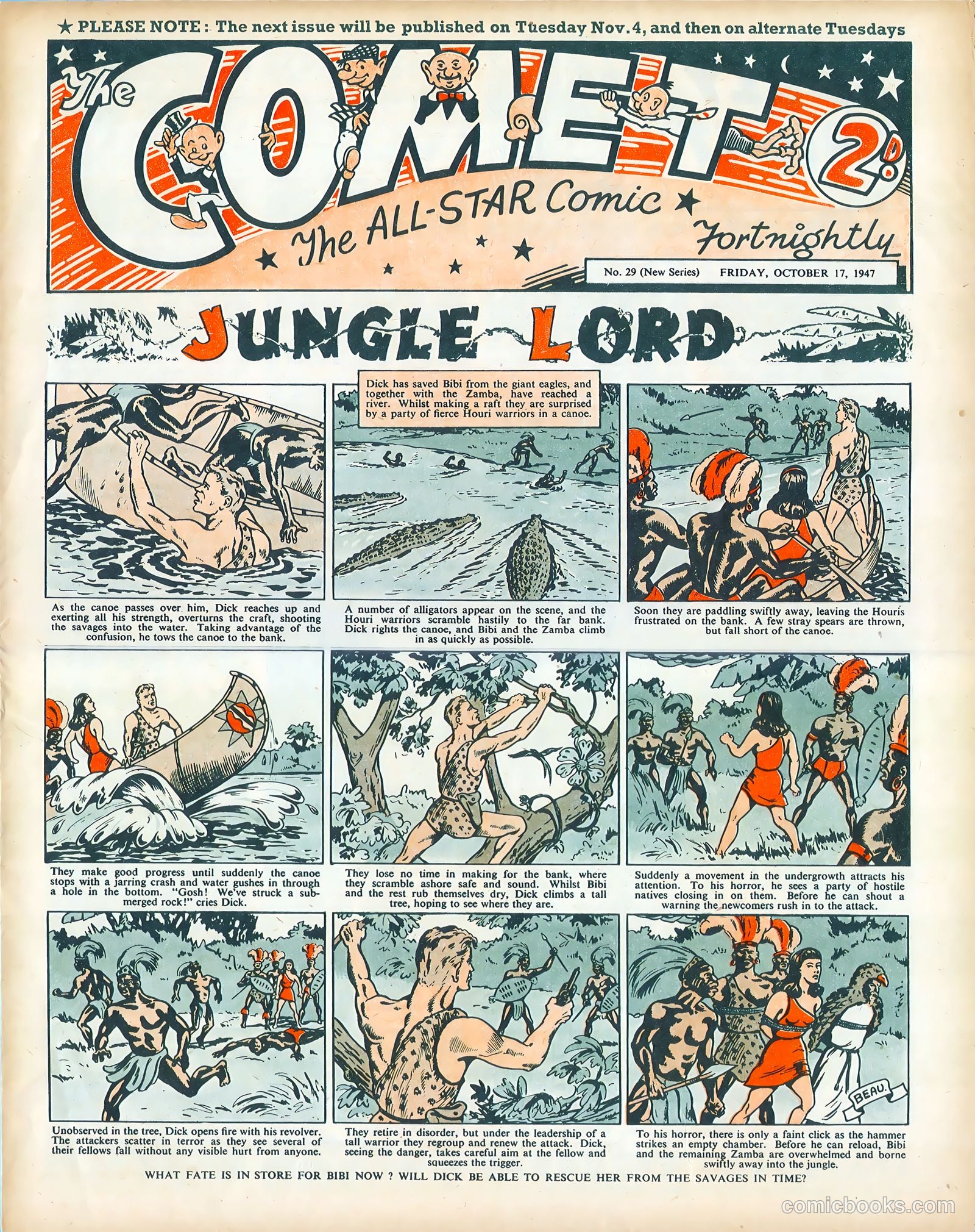 The Comet #29 — page 1 of 8