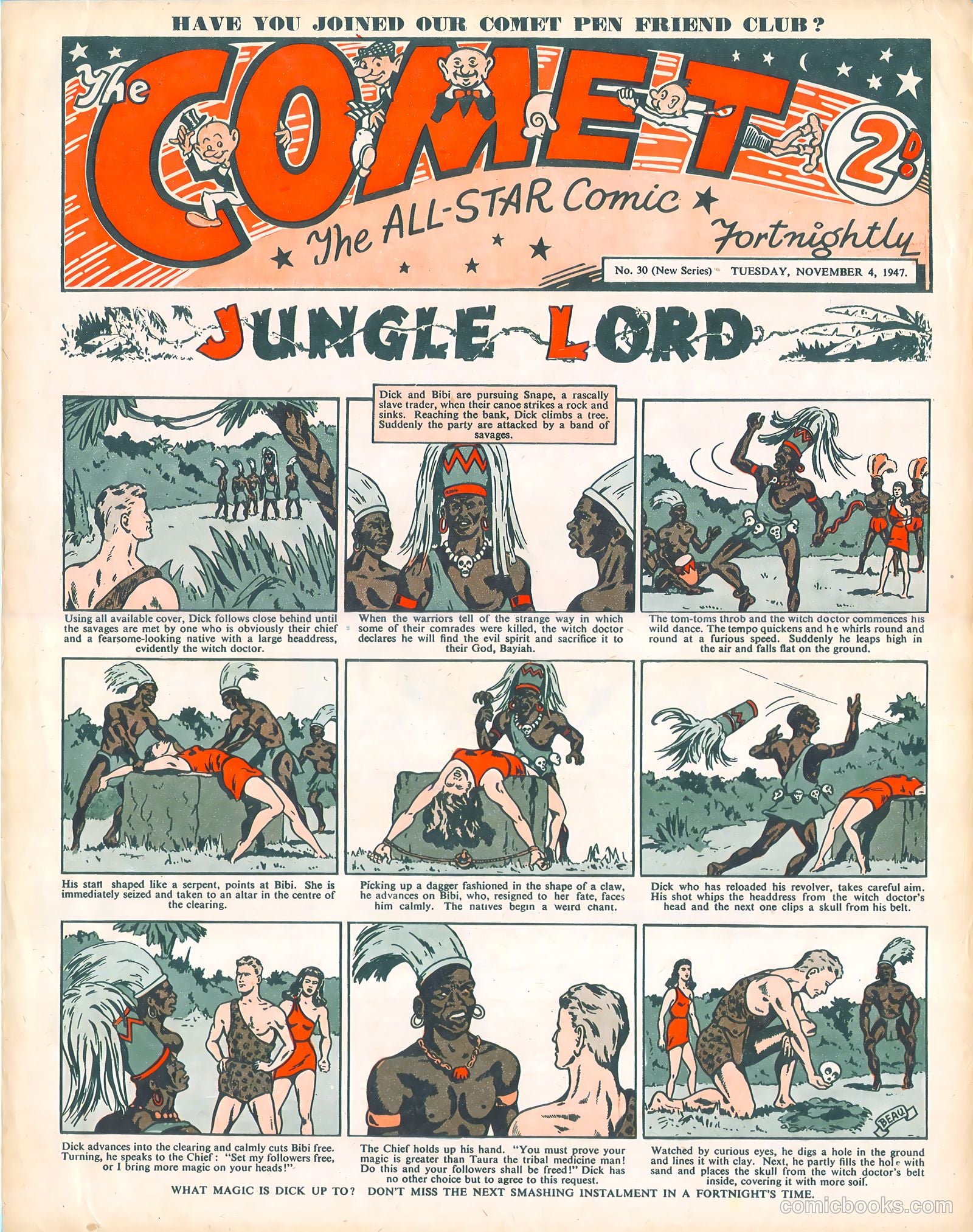 The Comet #30 — page 1 of 8