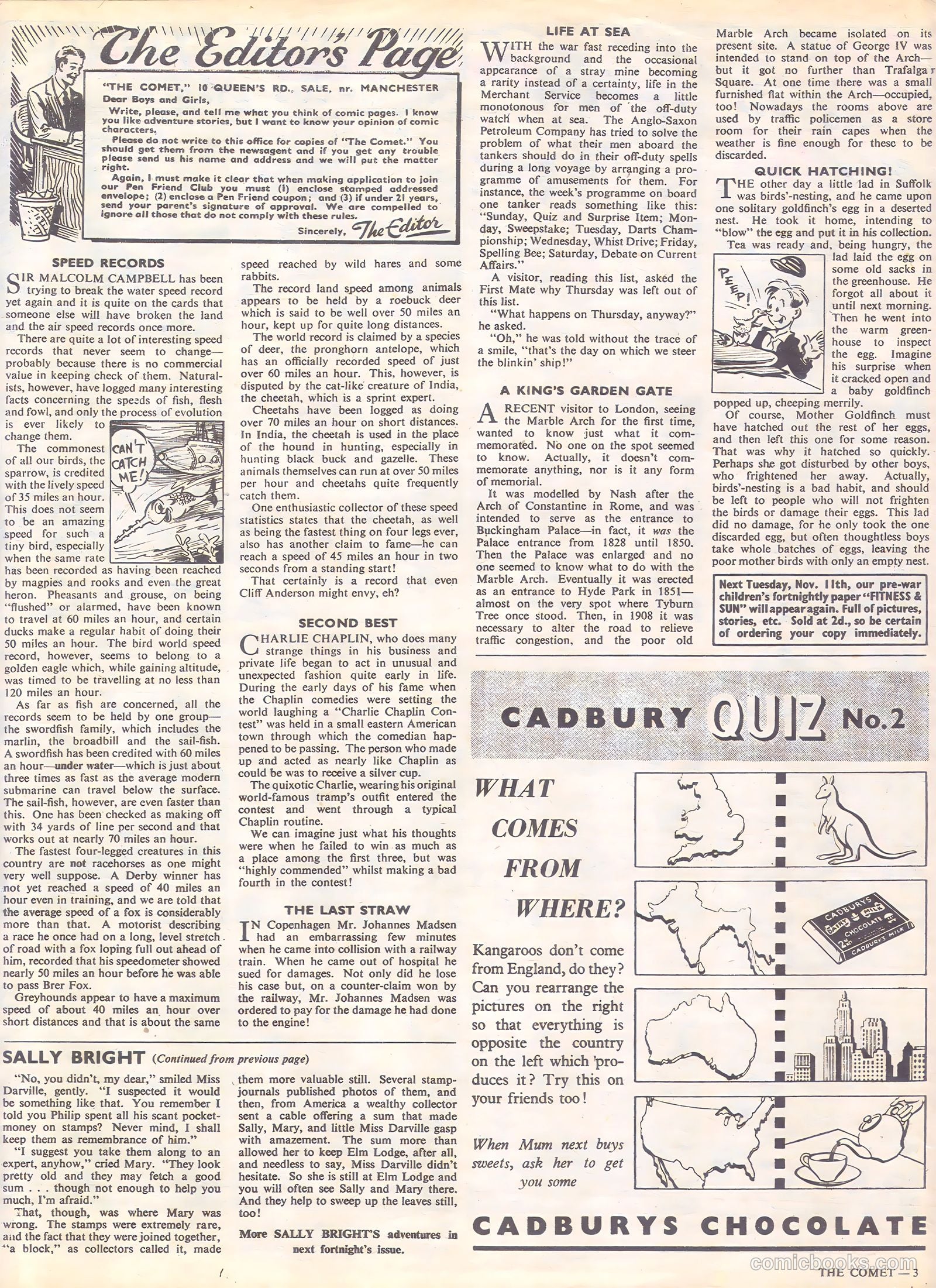 The Comet #30 — page 3 of 8