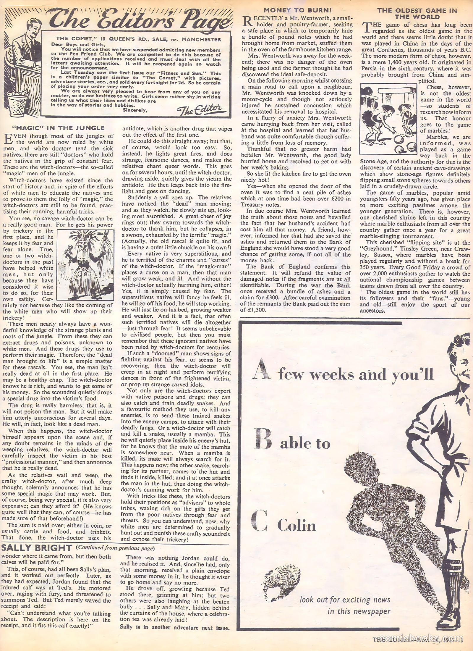 The Comet #31 — page 3 of 8