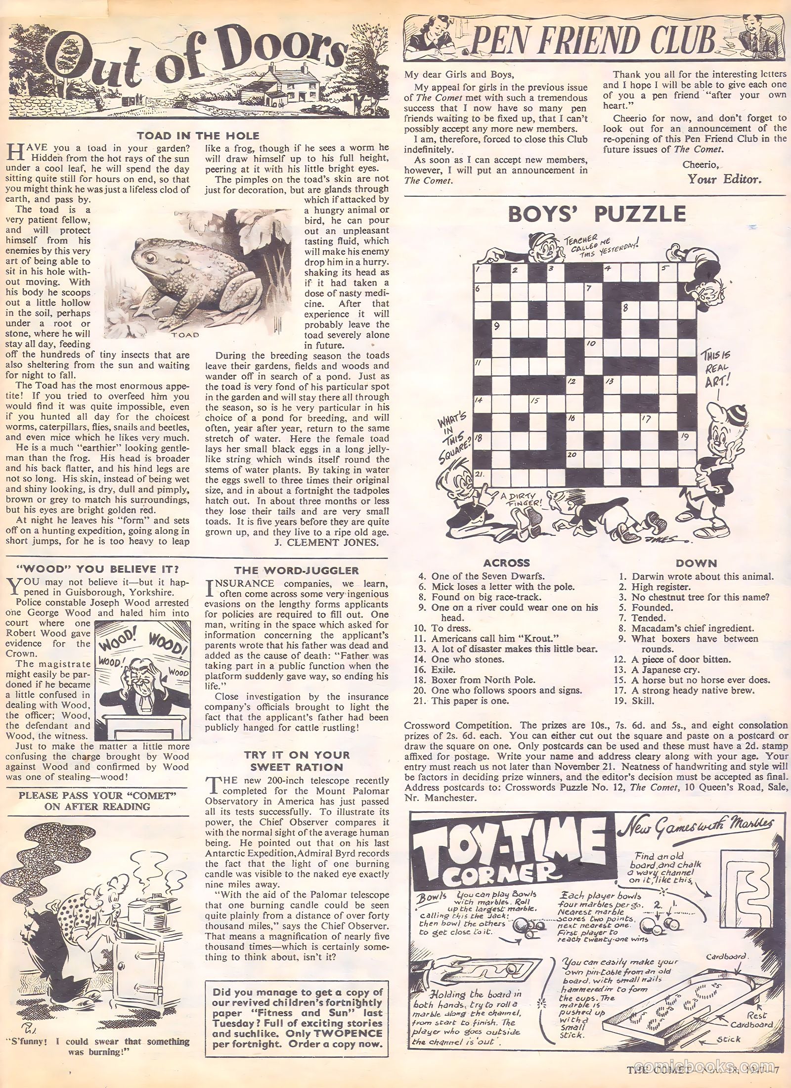 The Comet #31 — page 7 of 8