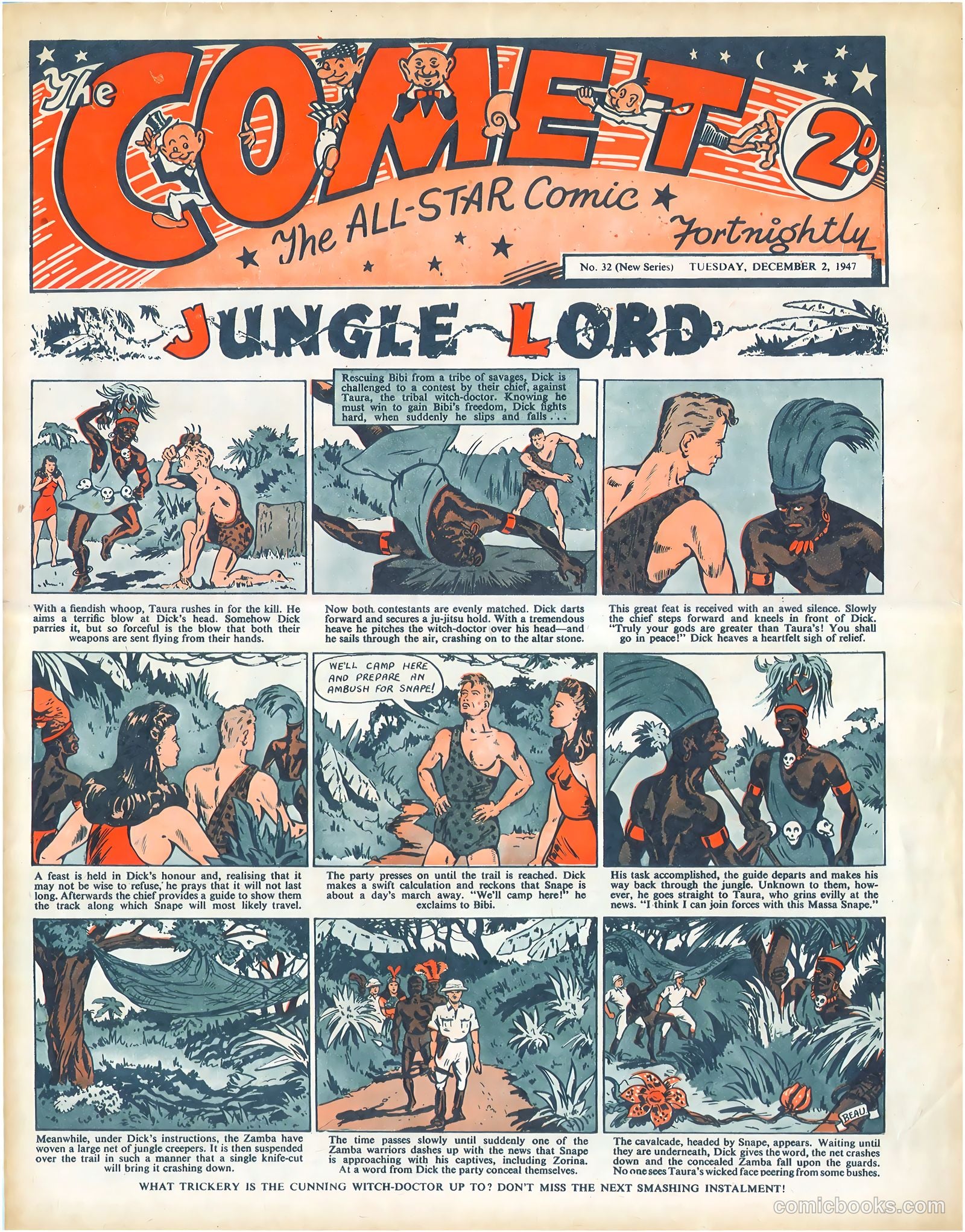 The Comet #32 — page 1 of 8