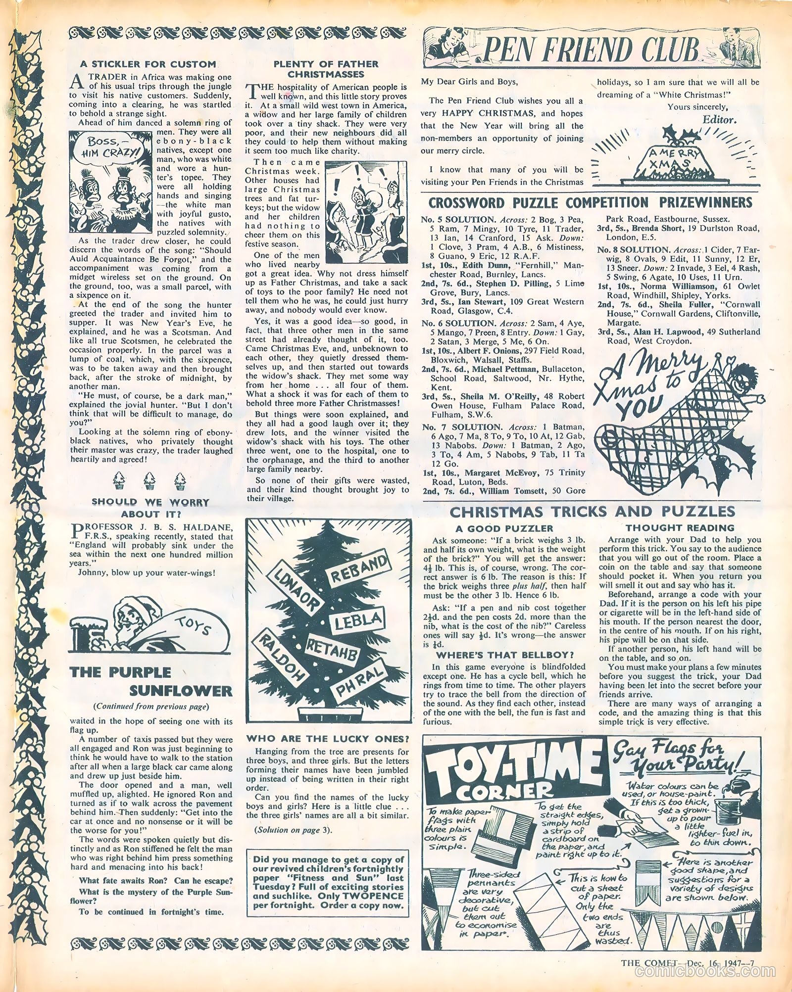 The Comet #33 — page 7 of 8