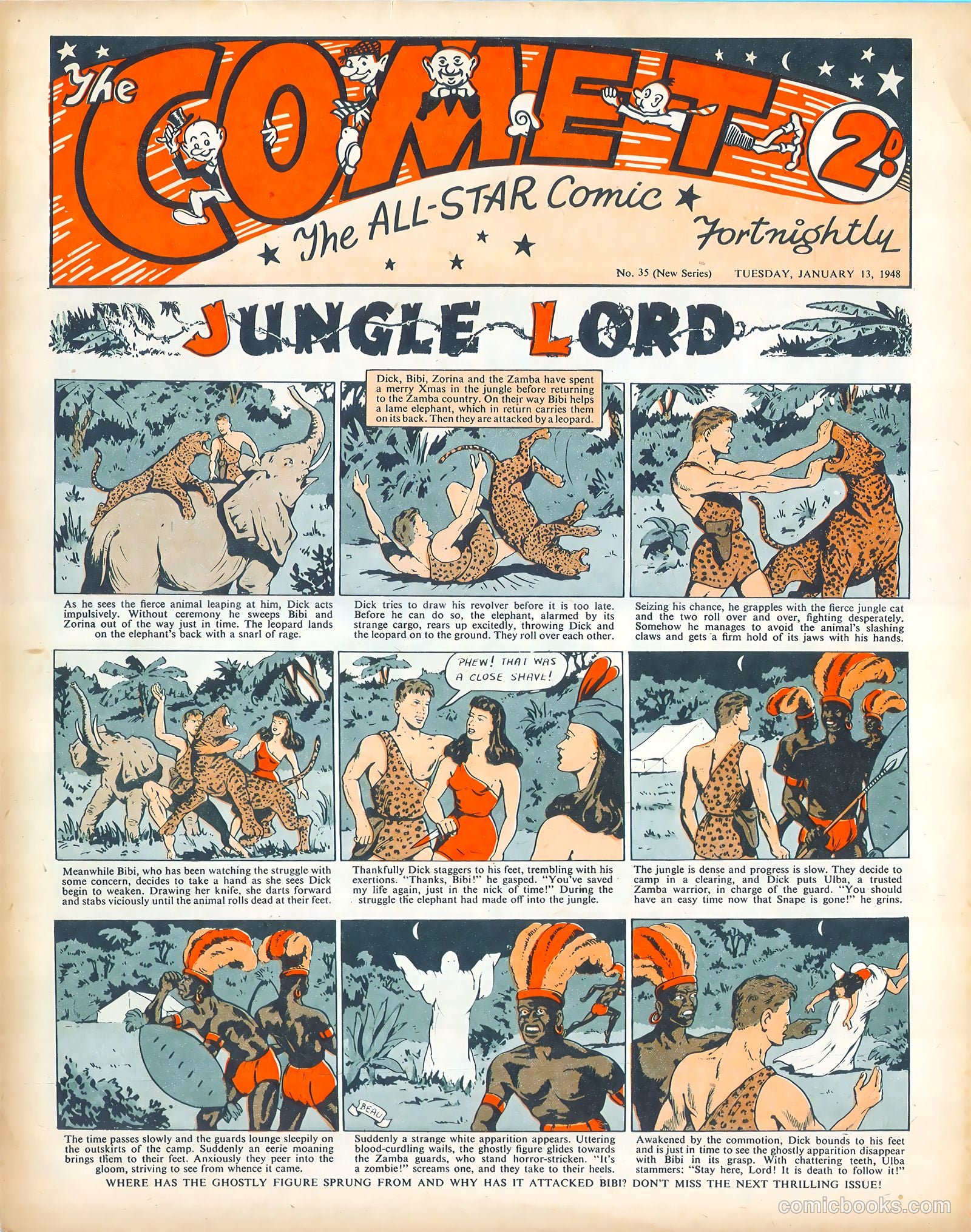The Comet #35 — page 1 of 8