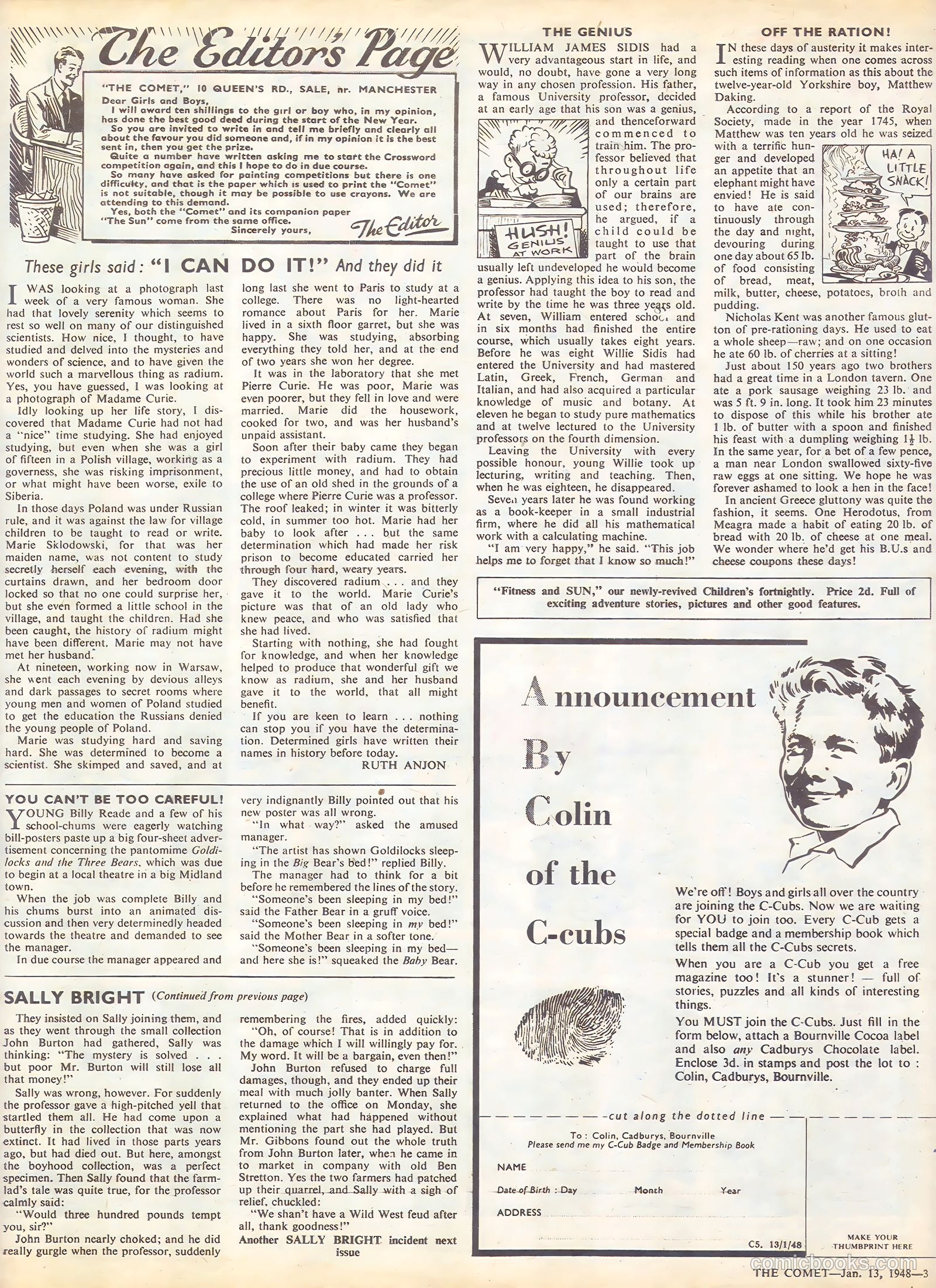 The Comet #35 — page 3 of 8