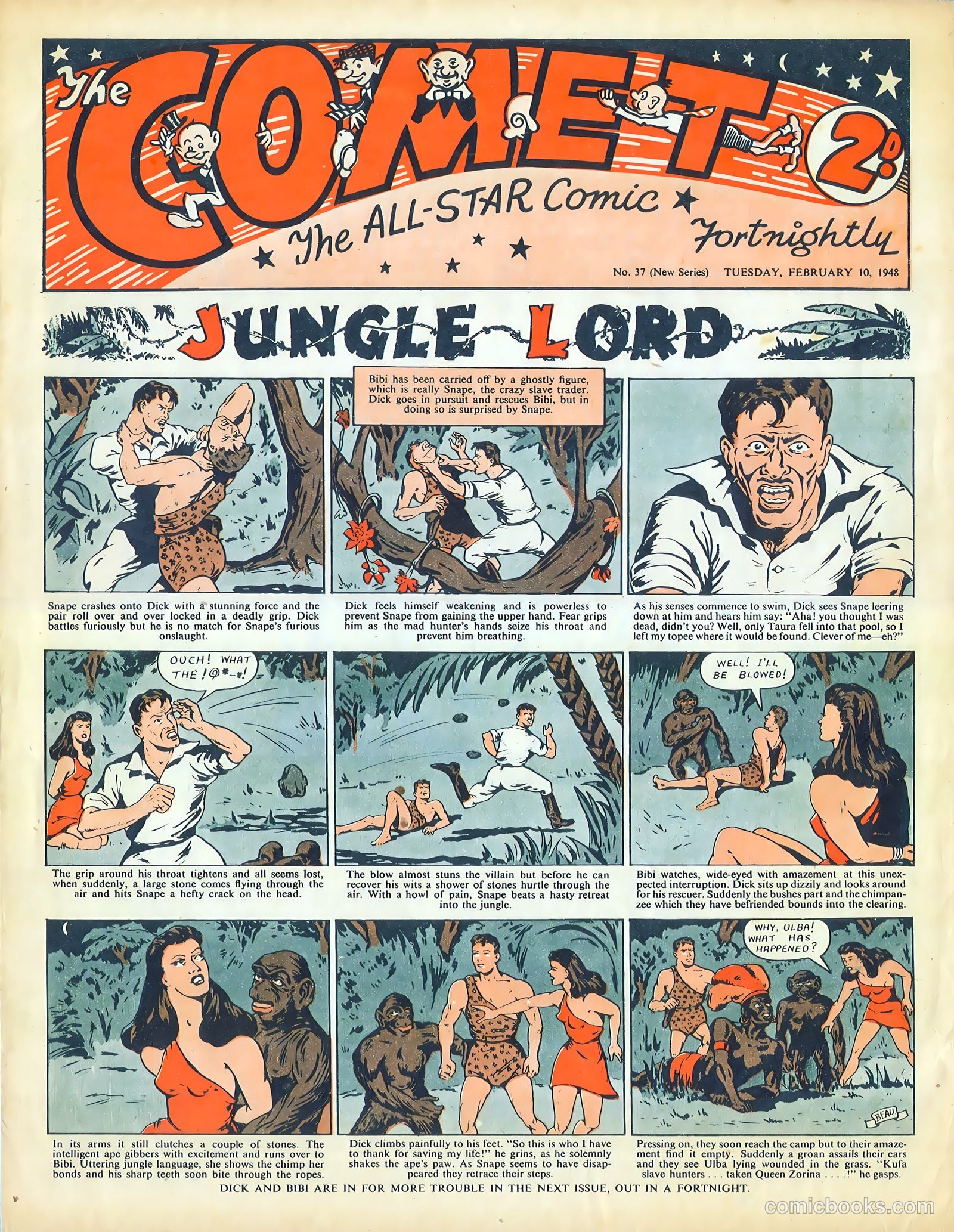 The Comet #37 — page 1 of 8