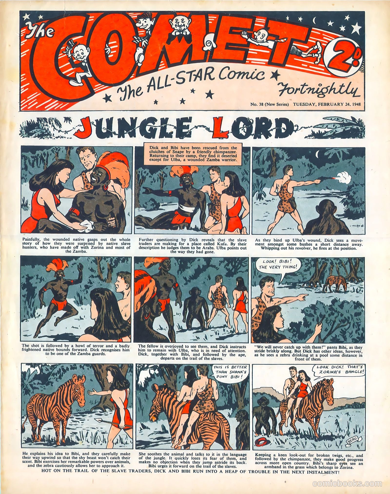 The Comet #38 — page 1 of 8