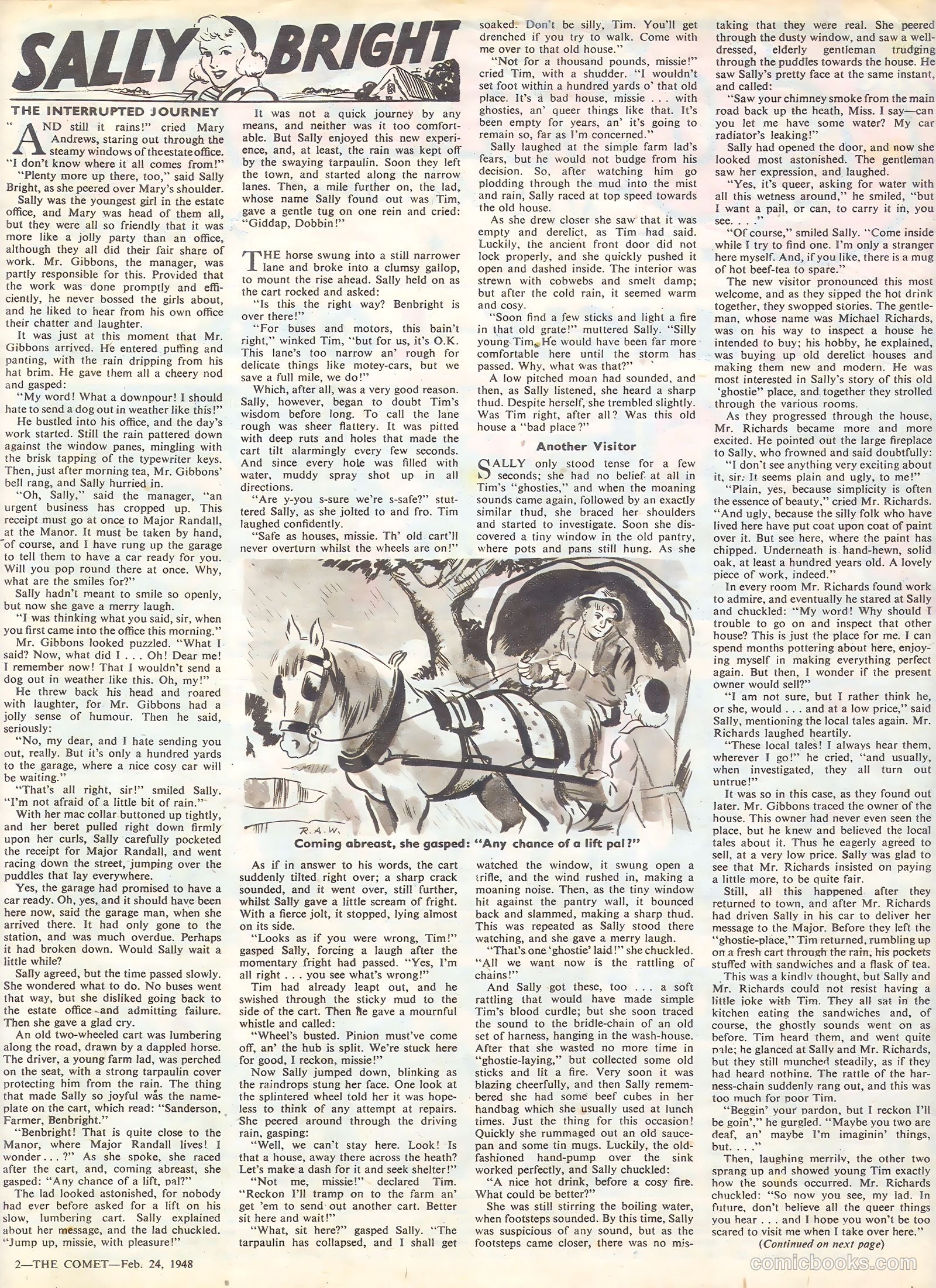 The Comet #38 — page 2 of 8