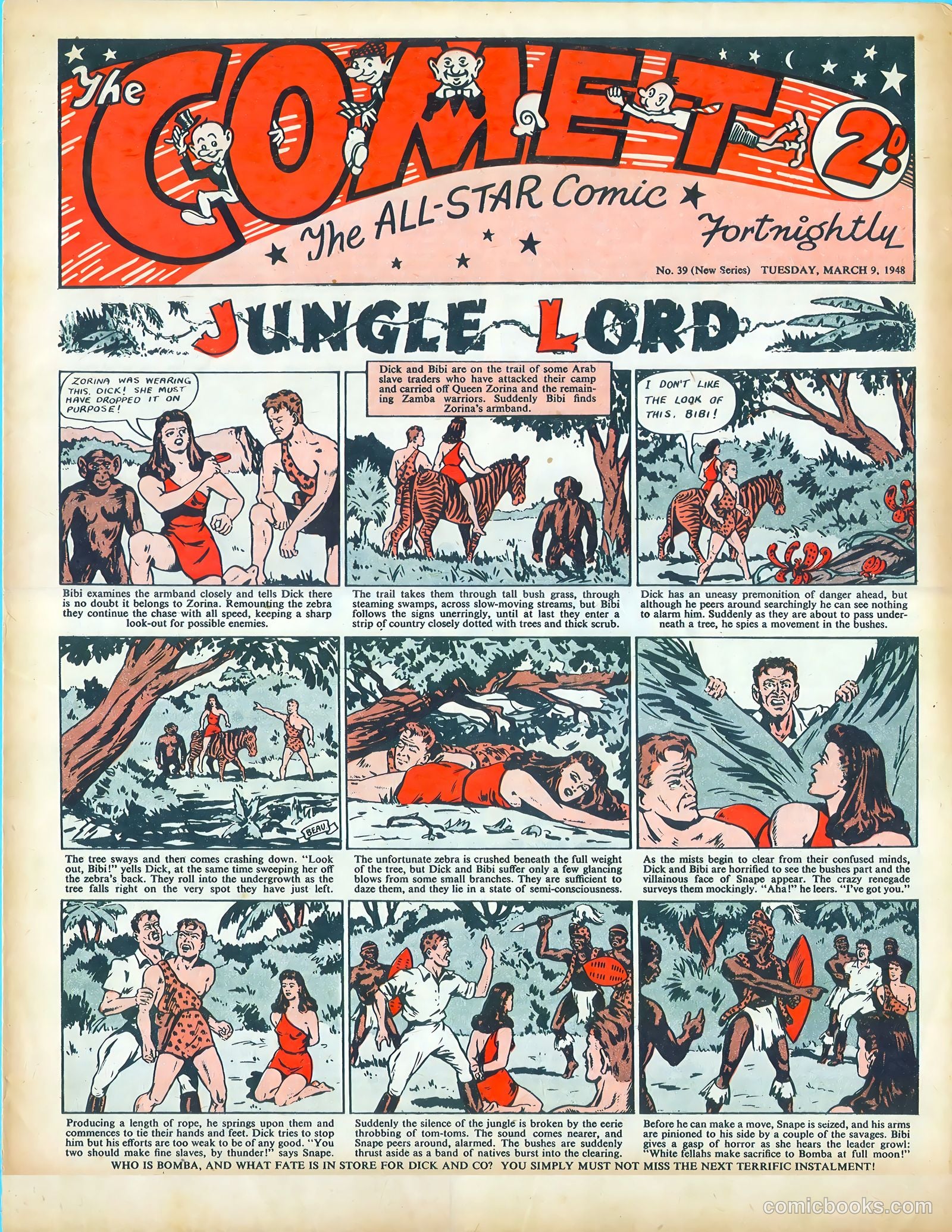 The Comet #39 — page 1 of 8