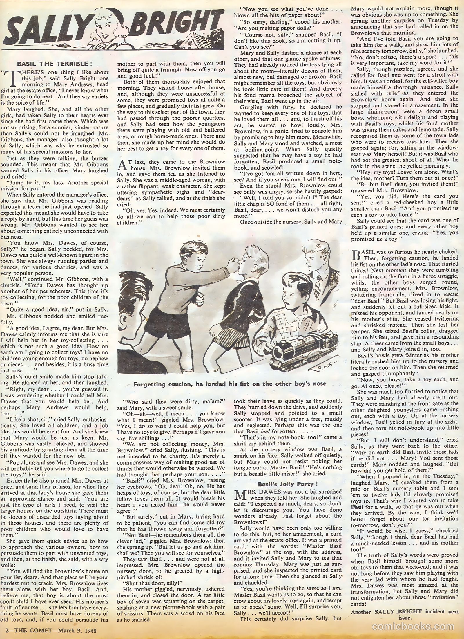 The Comet #39 — page 2 of 8