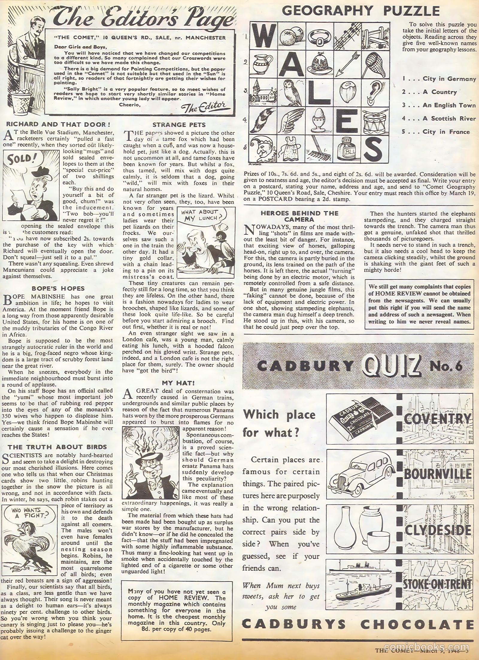 The Comet #39 — page 3 of 8