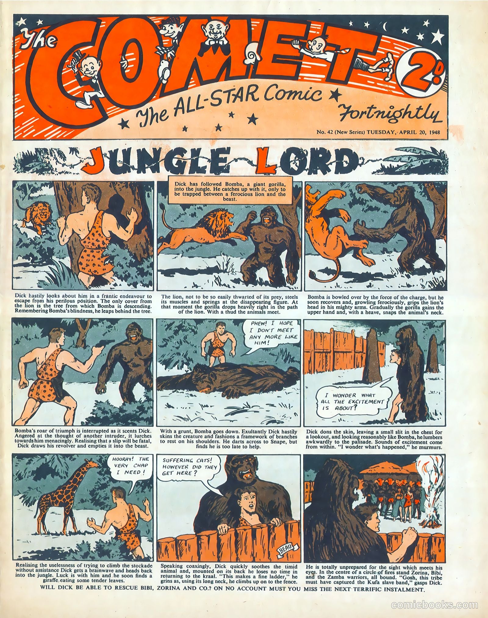 The Comet #42 — page 1 of 8