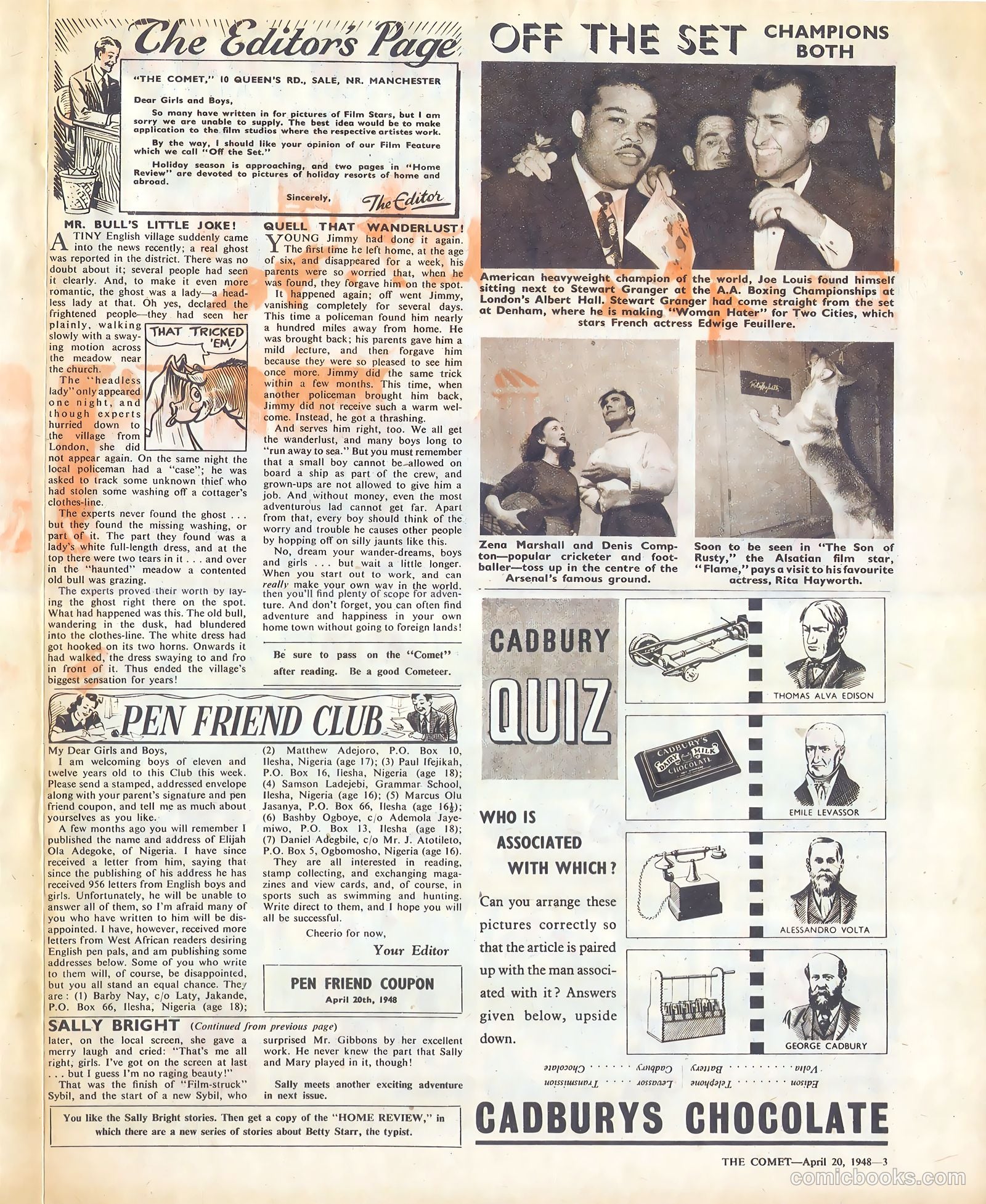 The Comet #42 — page 3 of 8