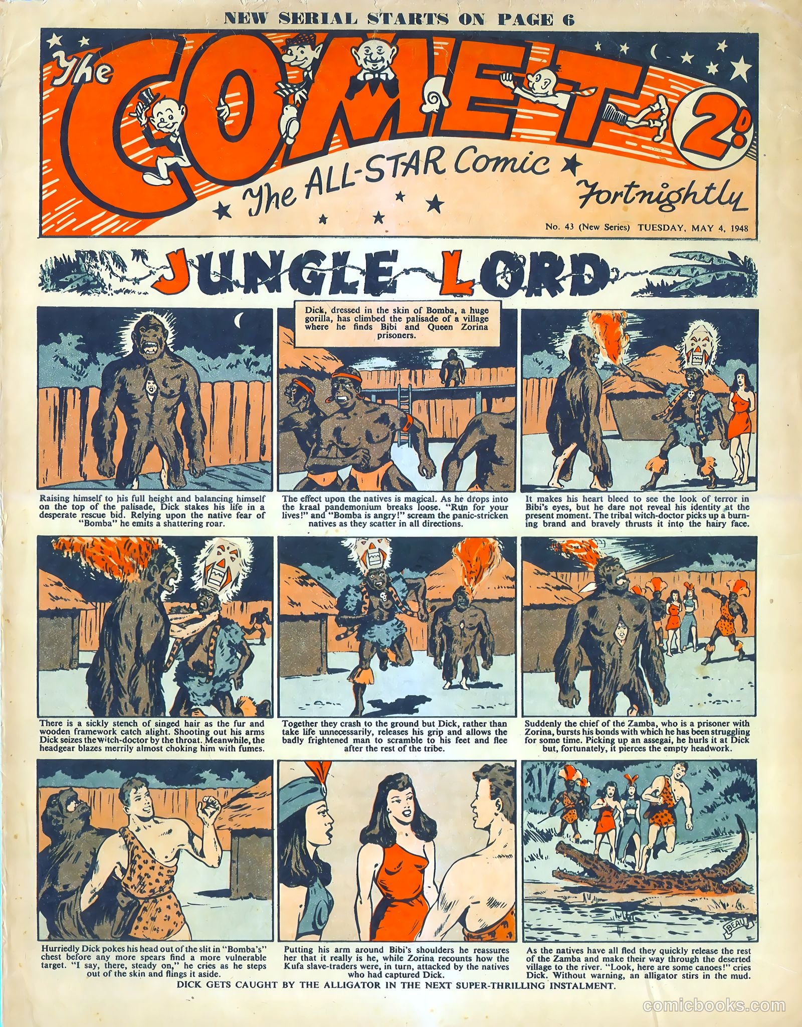 The Comet #43 — page 1 of 8