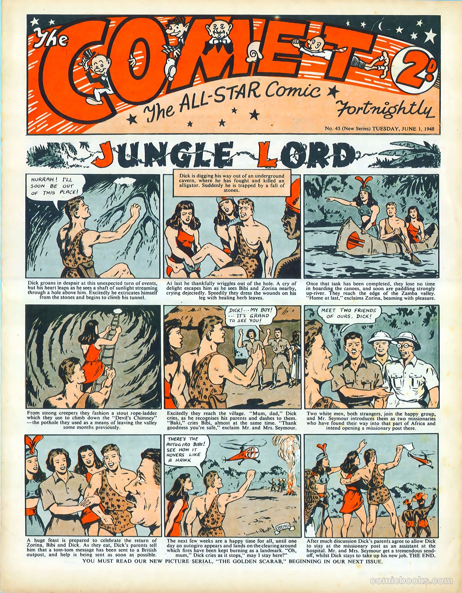 The Comet #45 — page 1 of 8