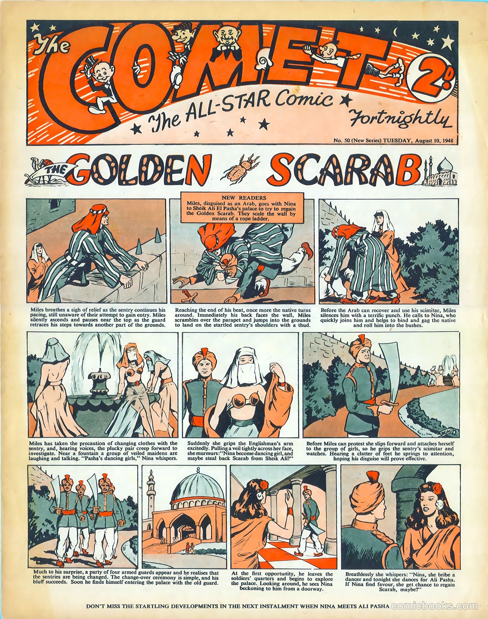 The Comet #50 — page 1 of 8