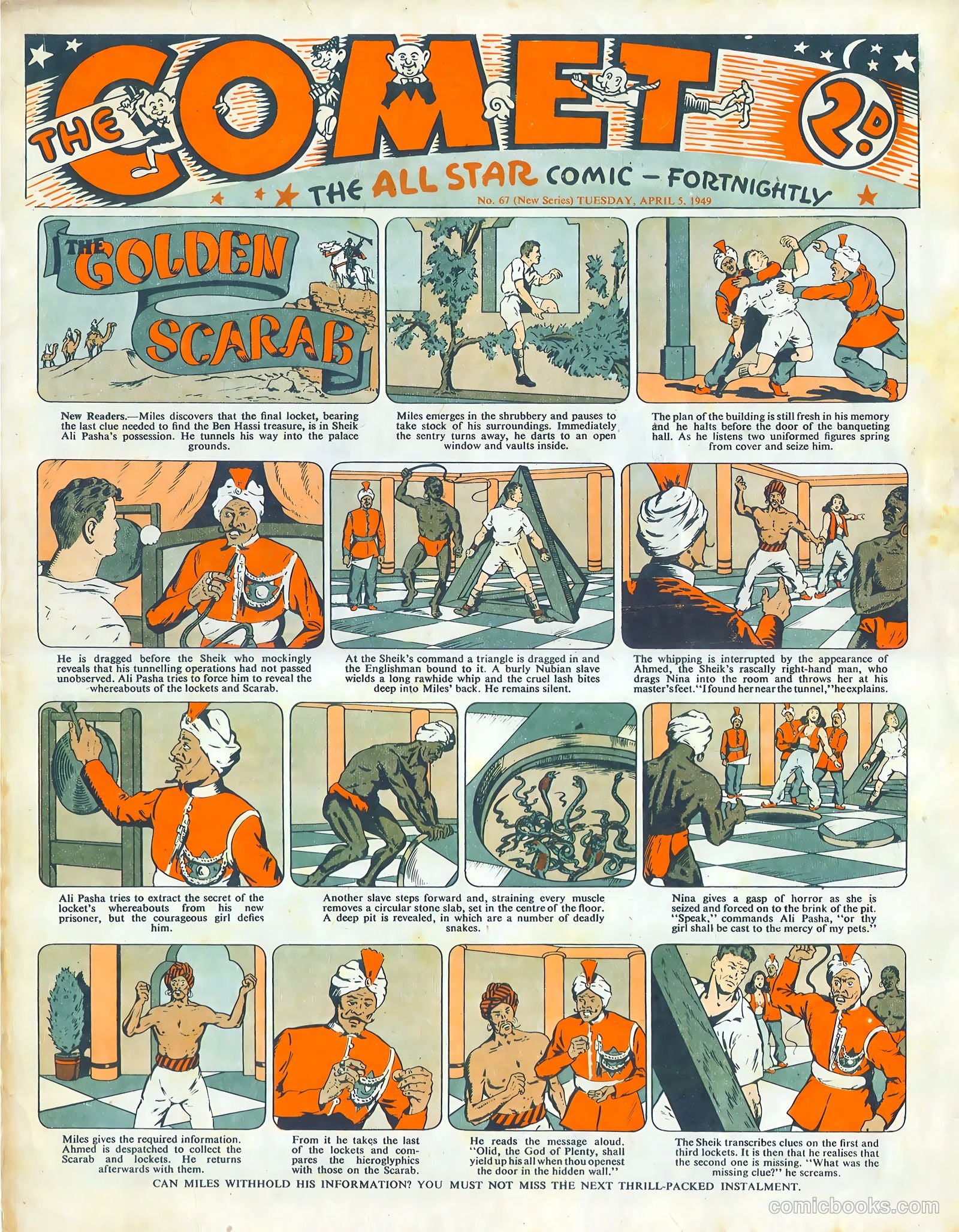 The Comet #67 — page 1 of 7