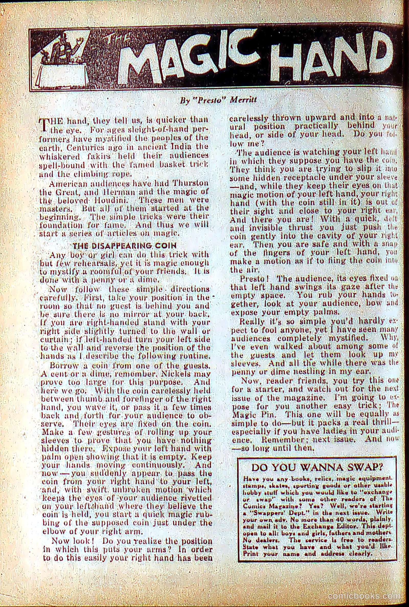 The Comics Magazine #1 — page 35 of 67