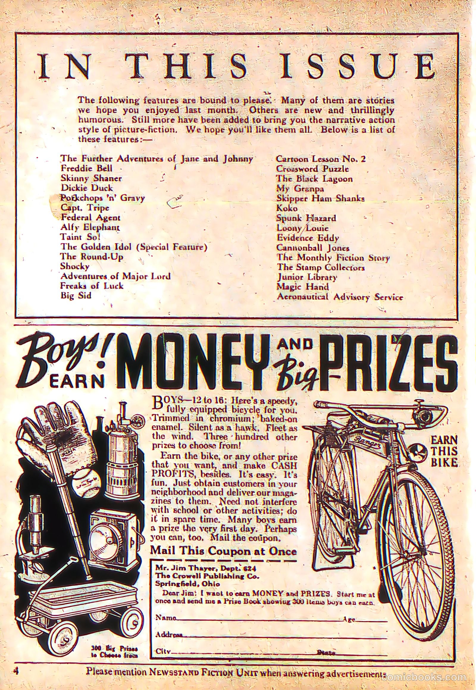 The Comics Magazine #2 — page 3 of 69