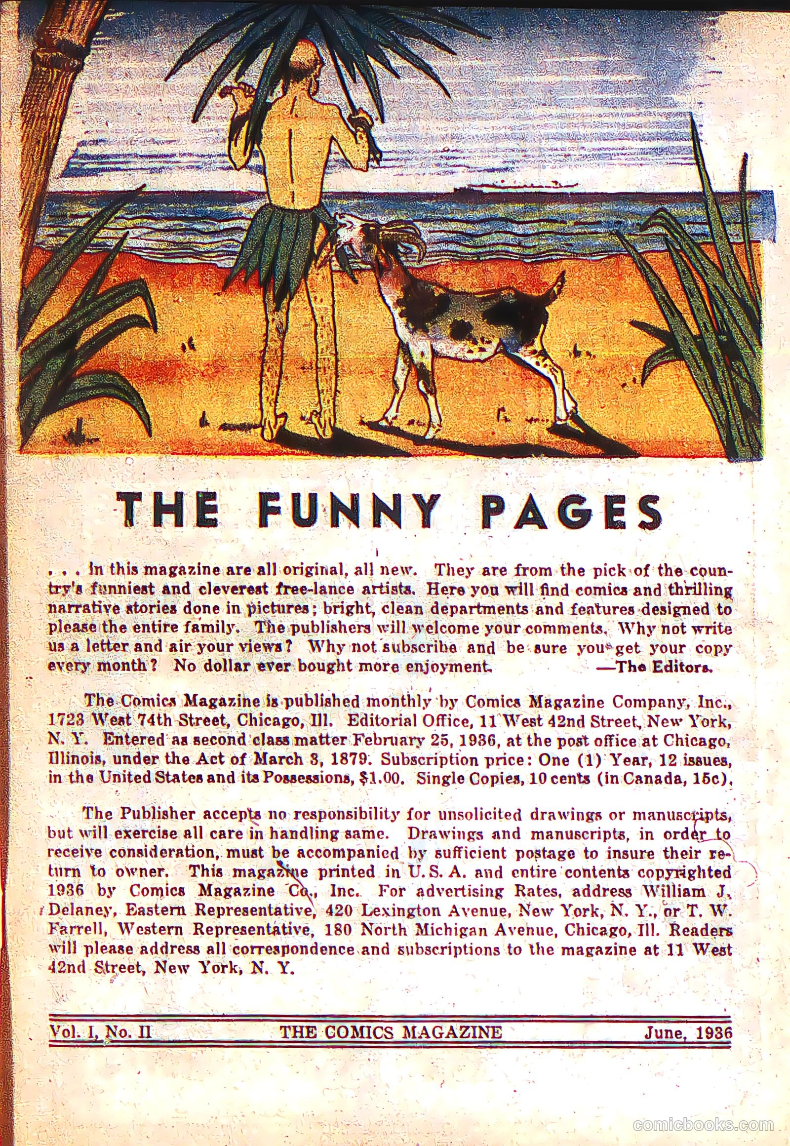 The Comics Magazine #2 — page 4 of 69