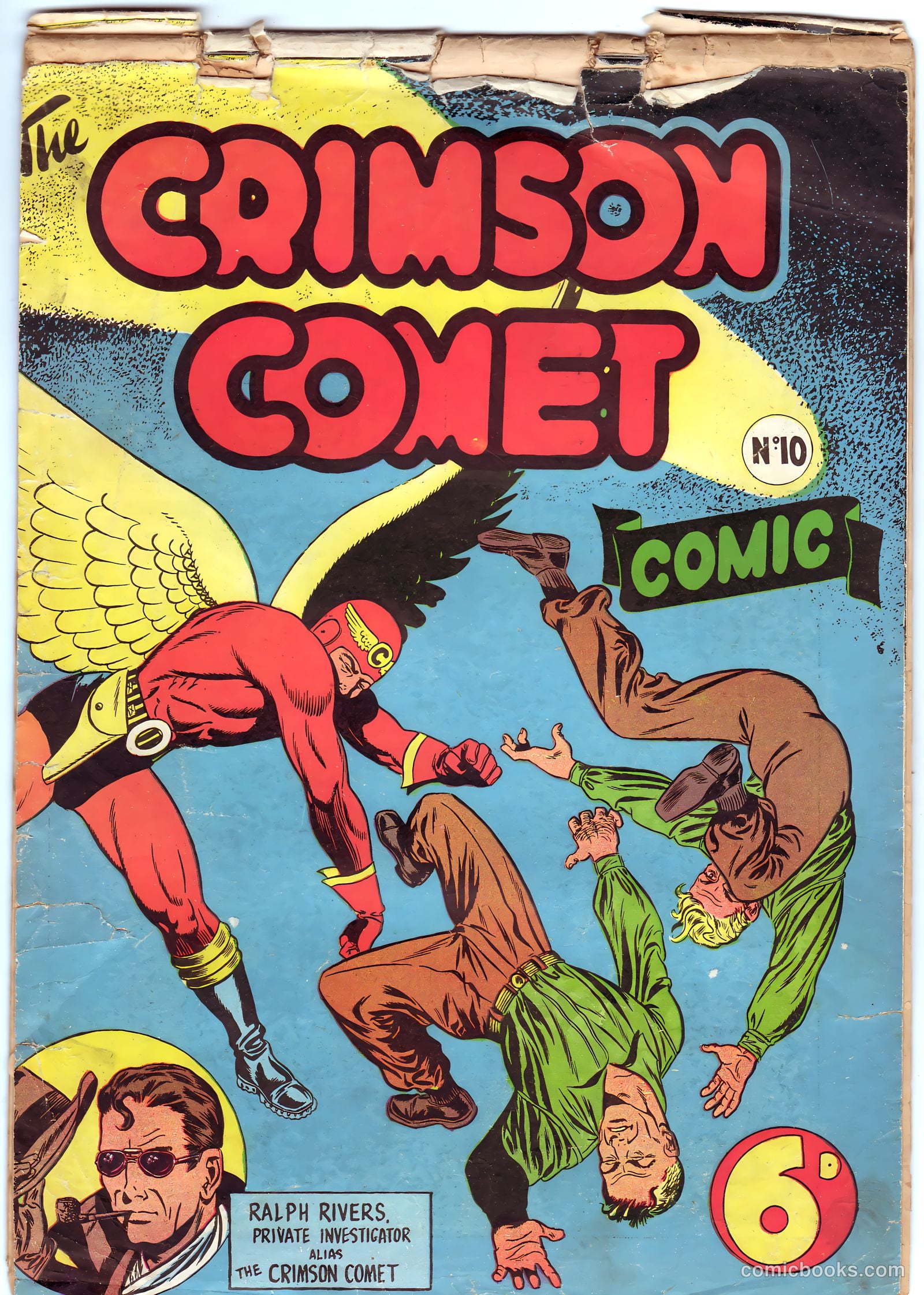 The Crimson Comet Comic #10 — page 1 of 19