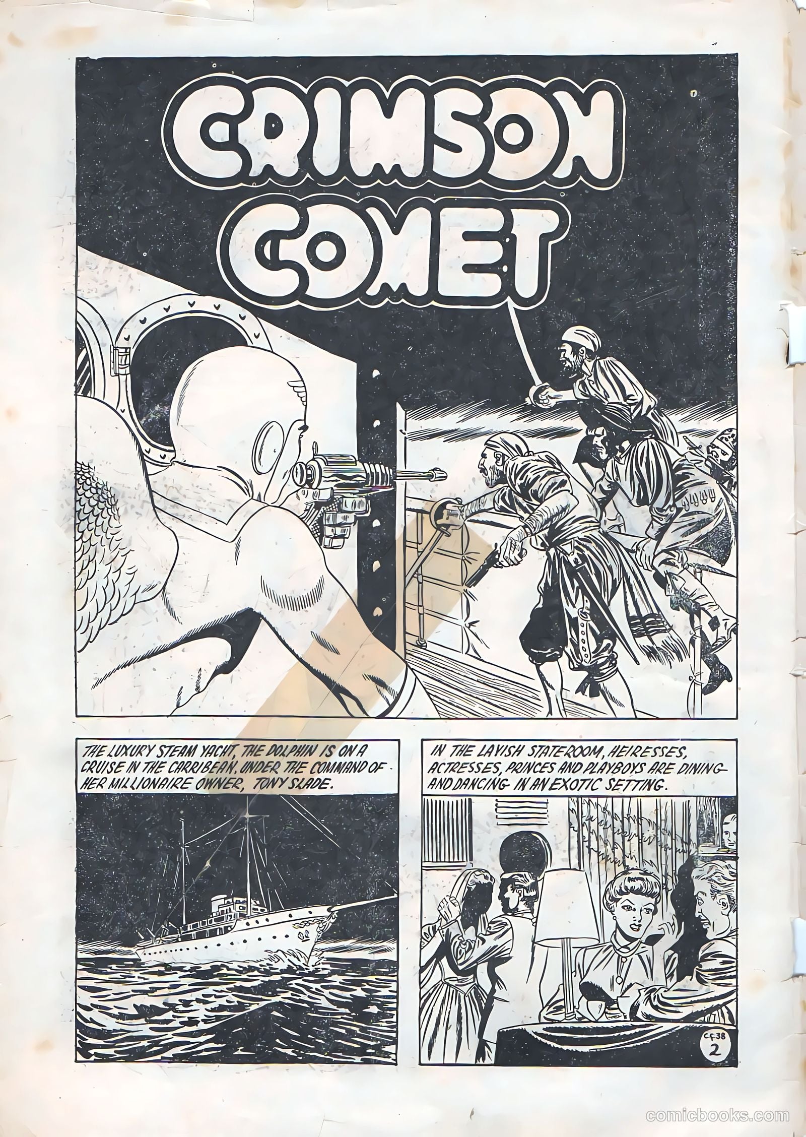 The Crimson Comet Comic #38 — page 2 of 28