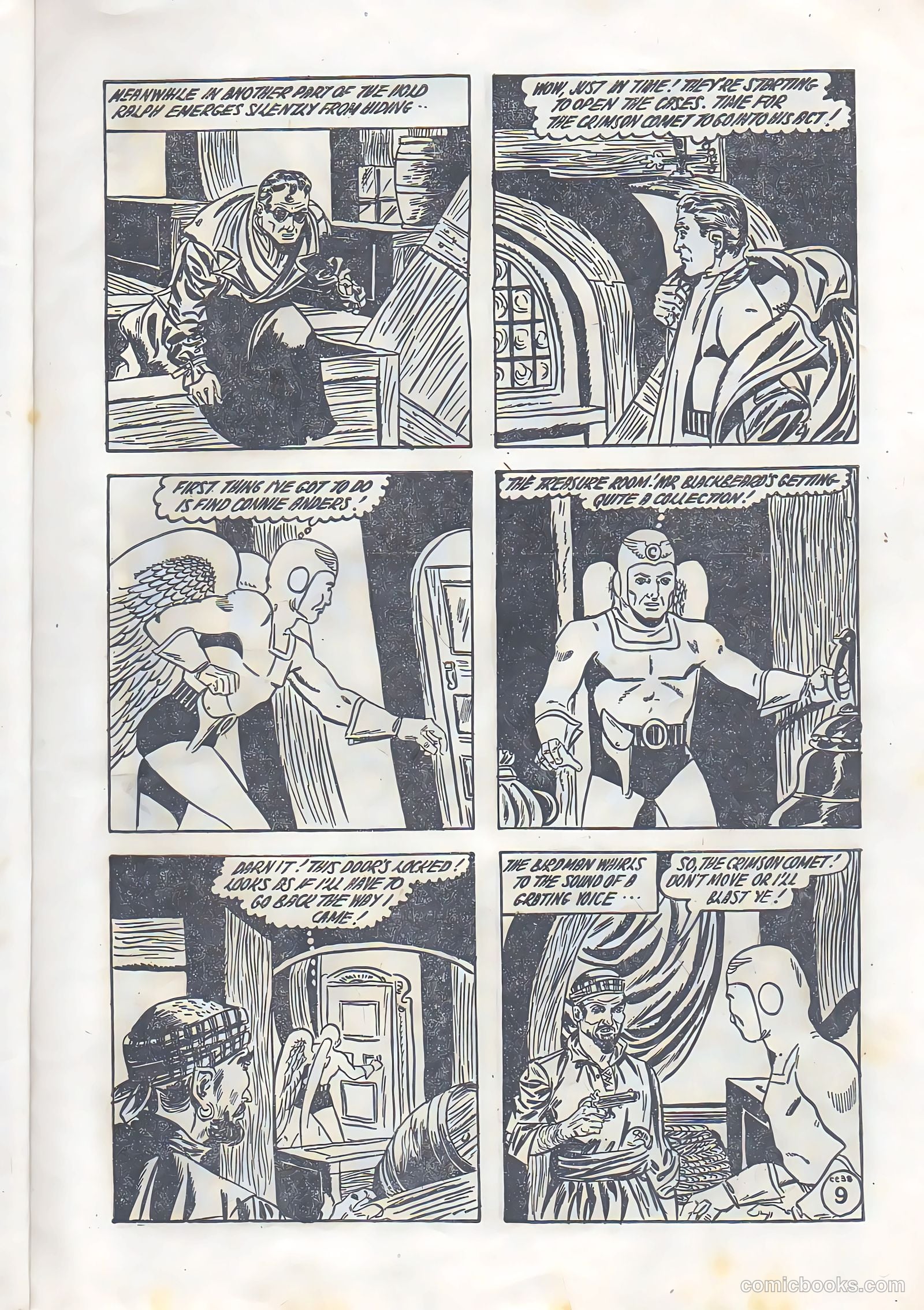 The Crimson Comet Comic #38 — page 9 of 28