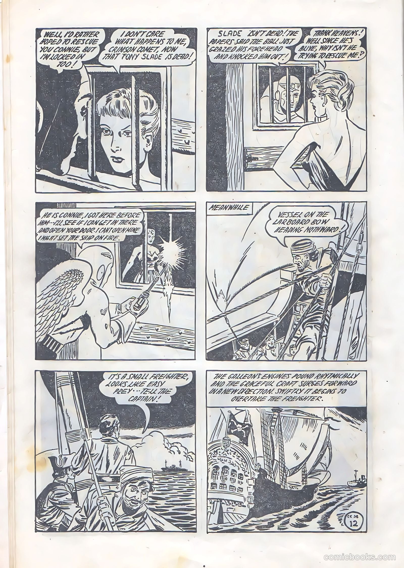 The Crimson Comet Comic #38 — page 12 of 28