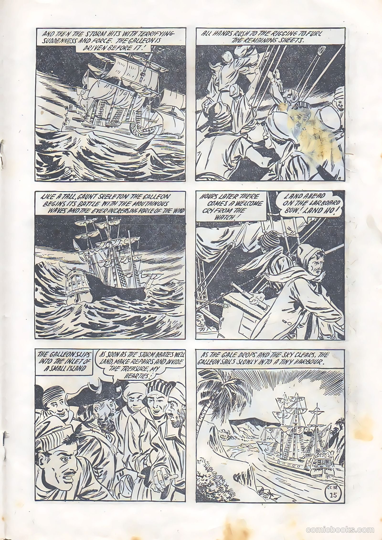 The Crimson Comet Comic #38 — page 15 of 28