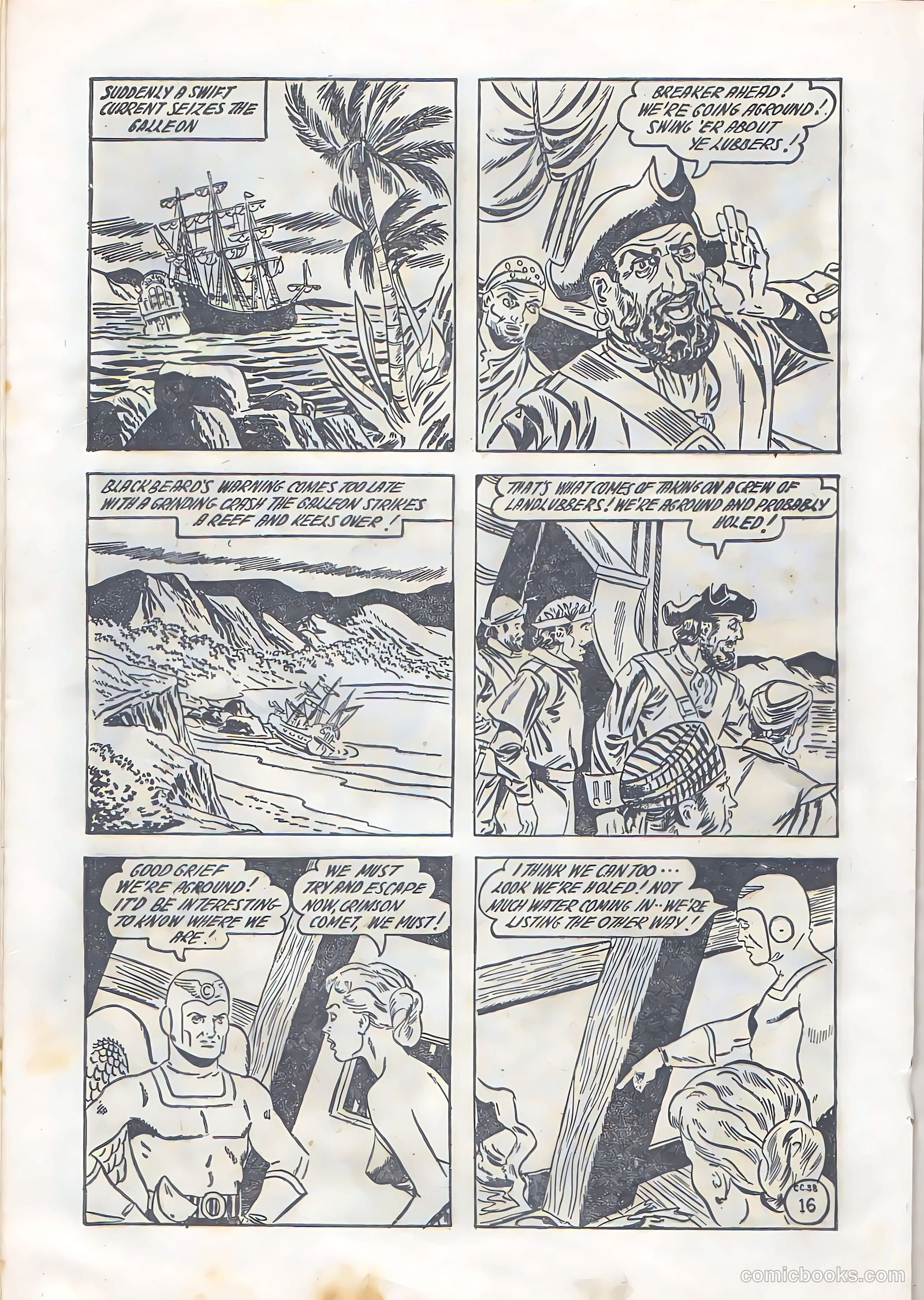 The Crimson Comet Comic #38 — page 16 of 28