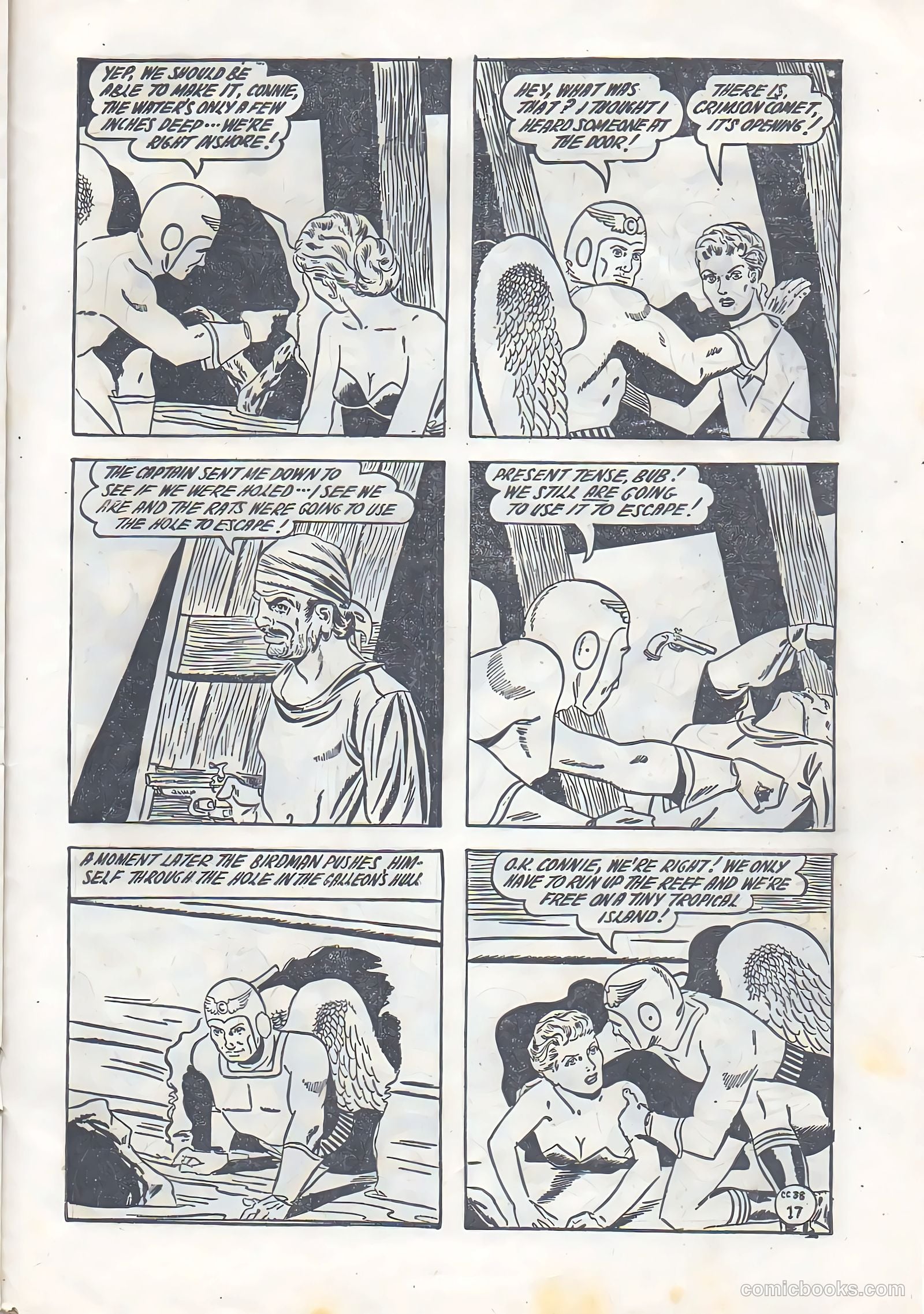 The Crimson Comet Comic #38 — page 17 of 28
