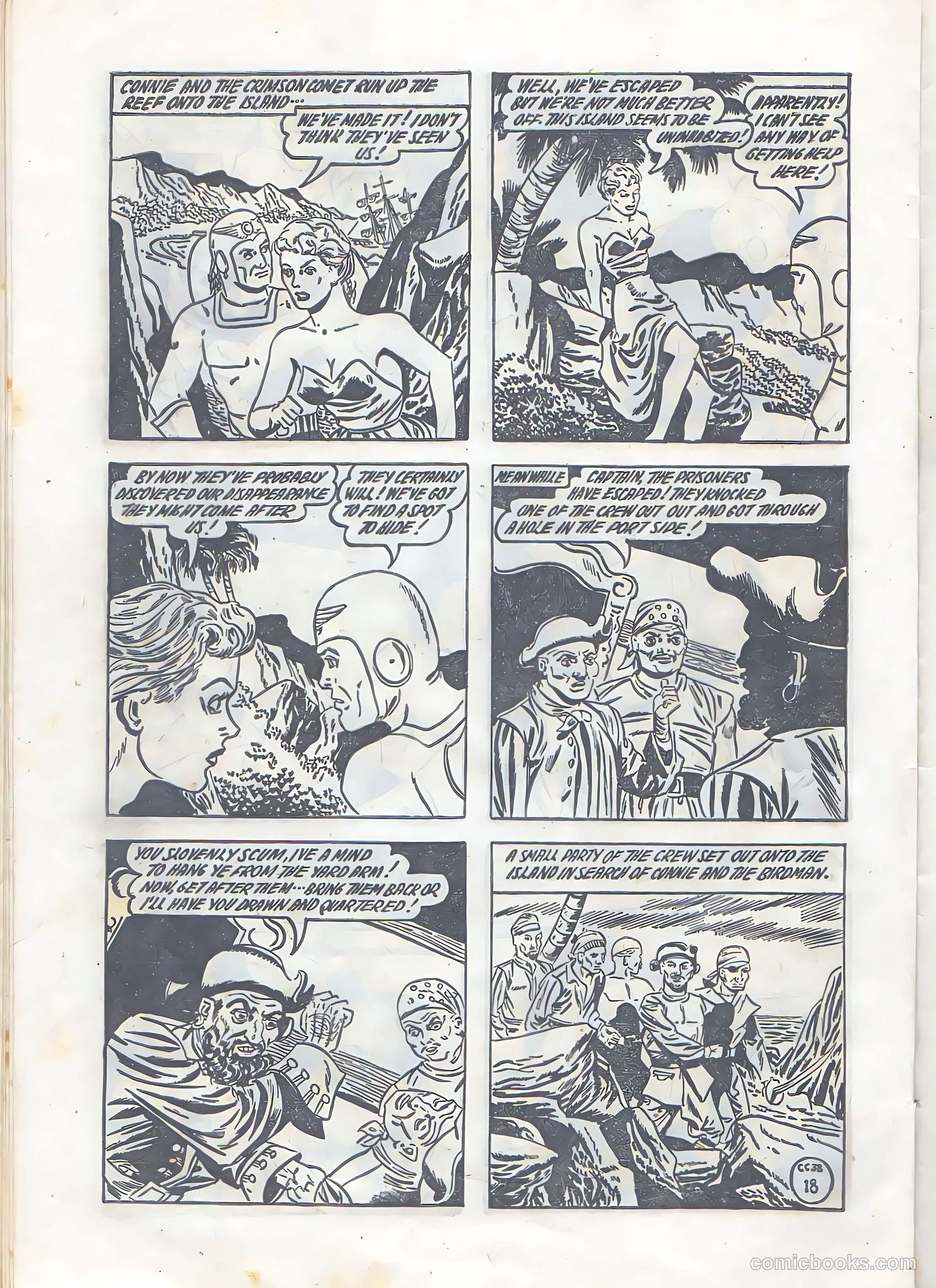 The Crimson Comet Comic #38 — page 18 of 28