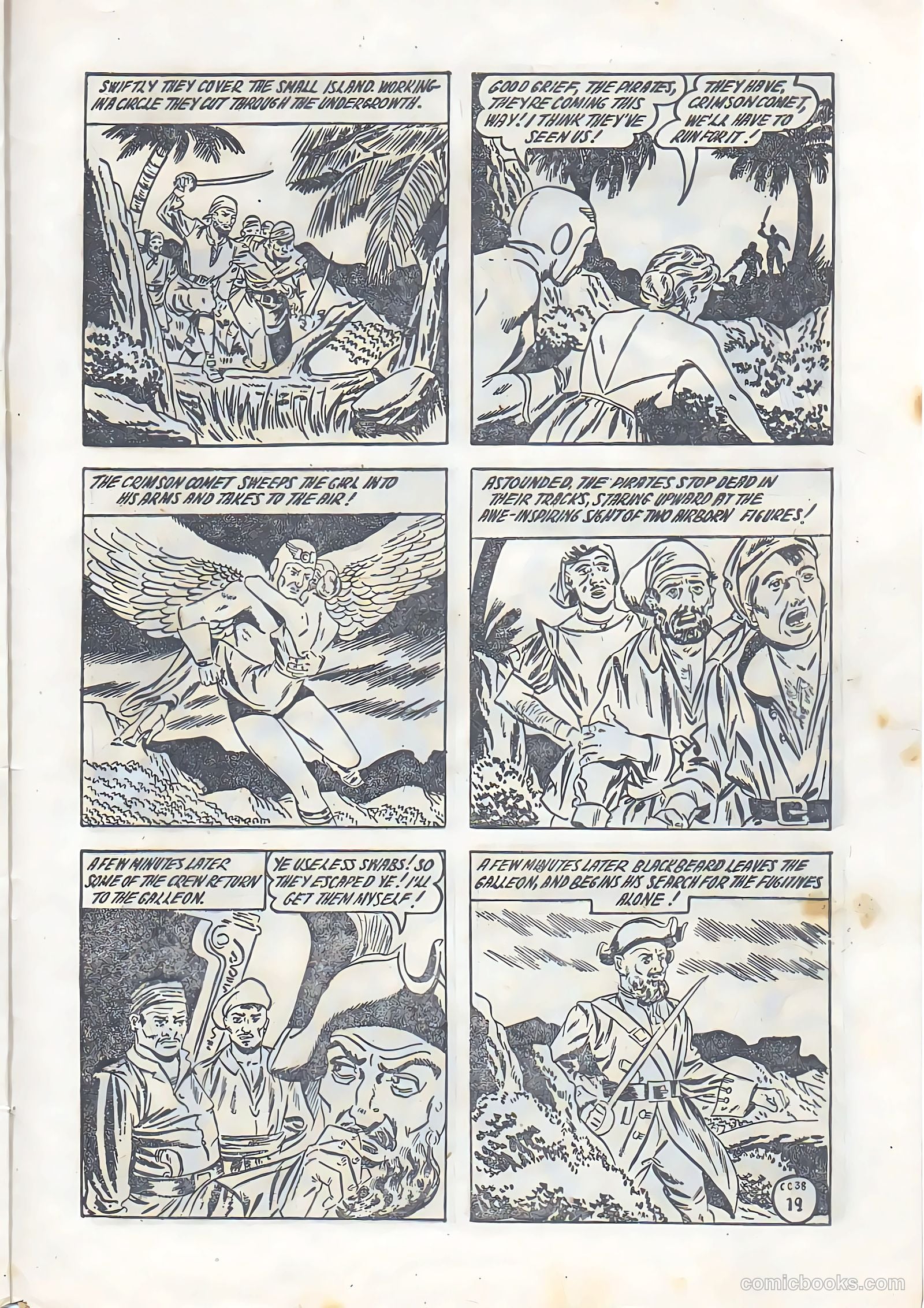 The Crimson Comet Comic #38 — page 19 of 28