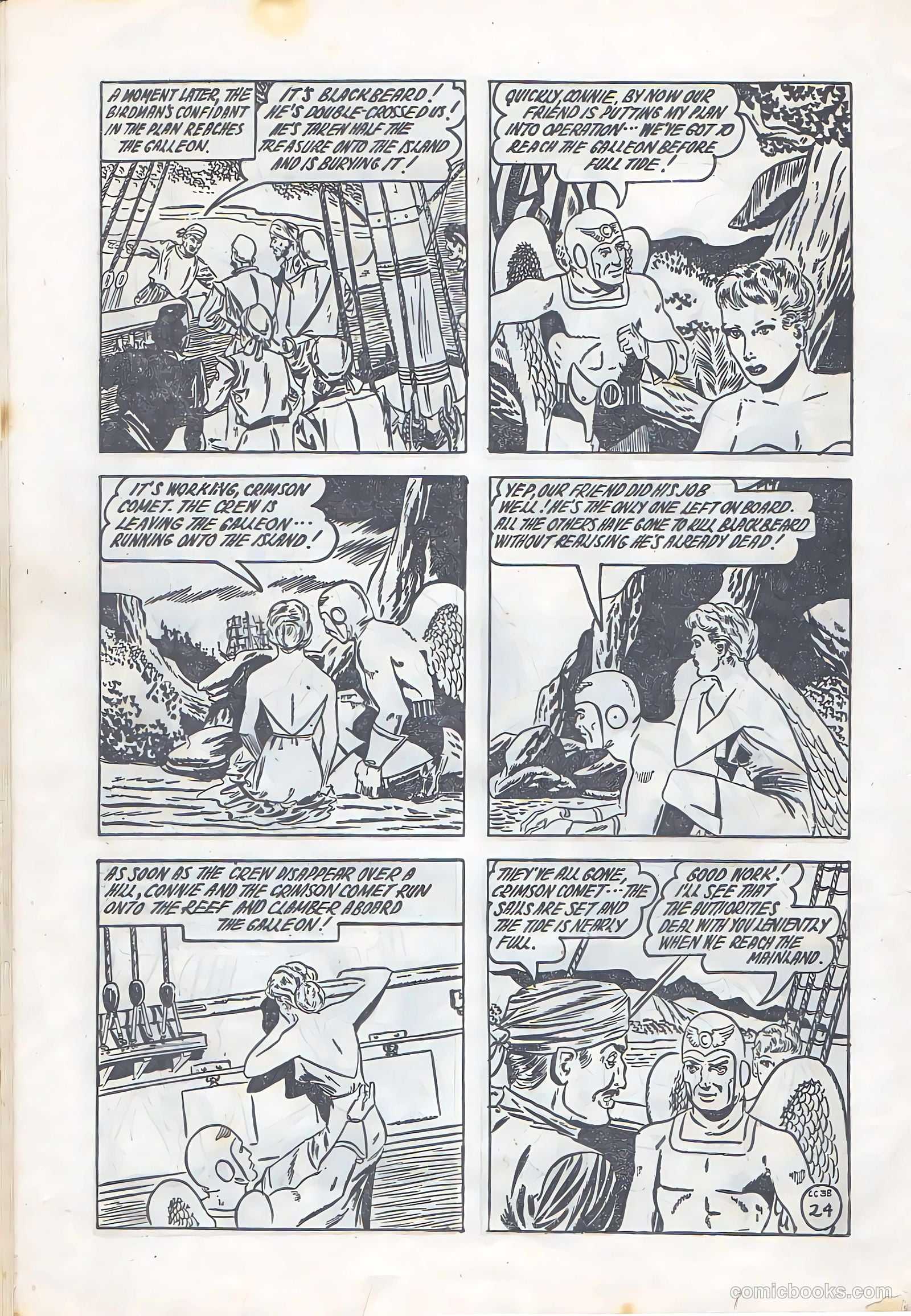 The Crimson Comet Comic #38 — page 24 of 28
