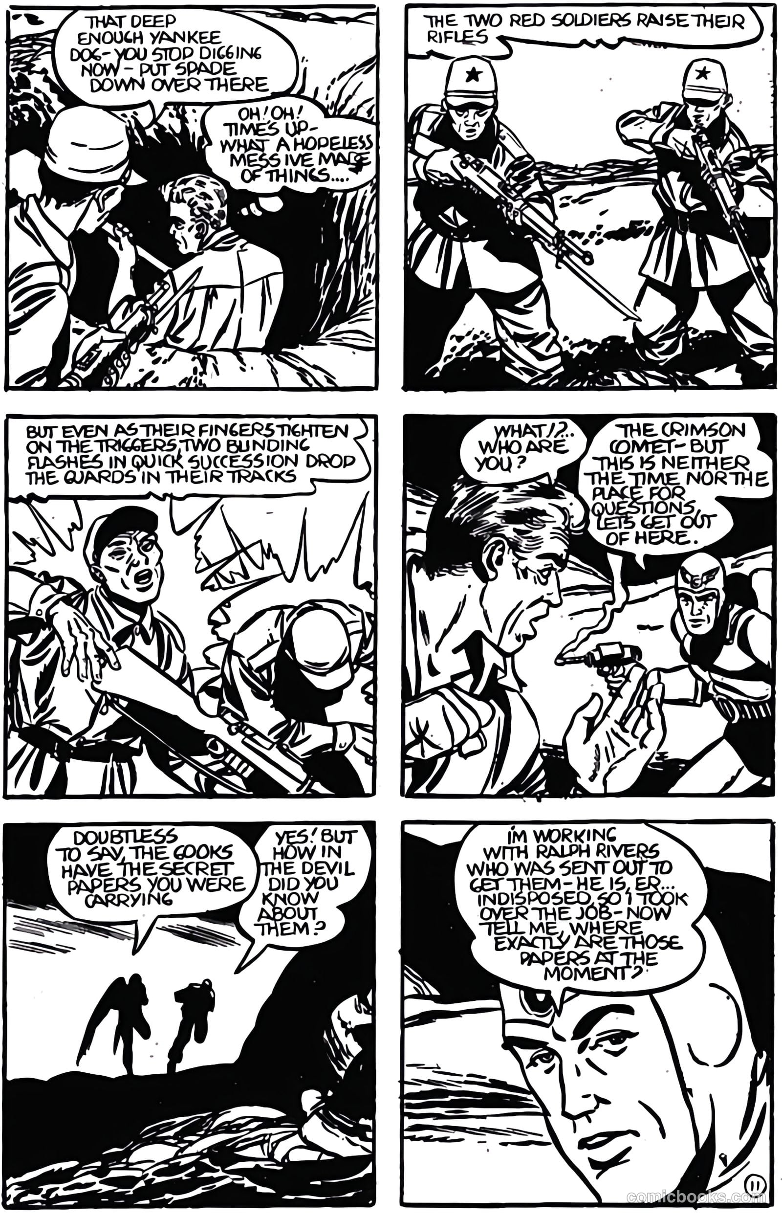 The Crimson Comet Comic #59 — page 3 of 28