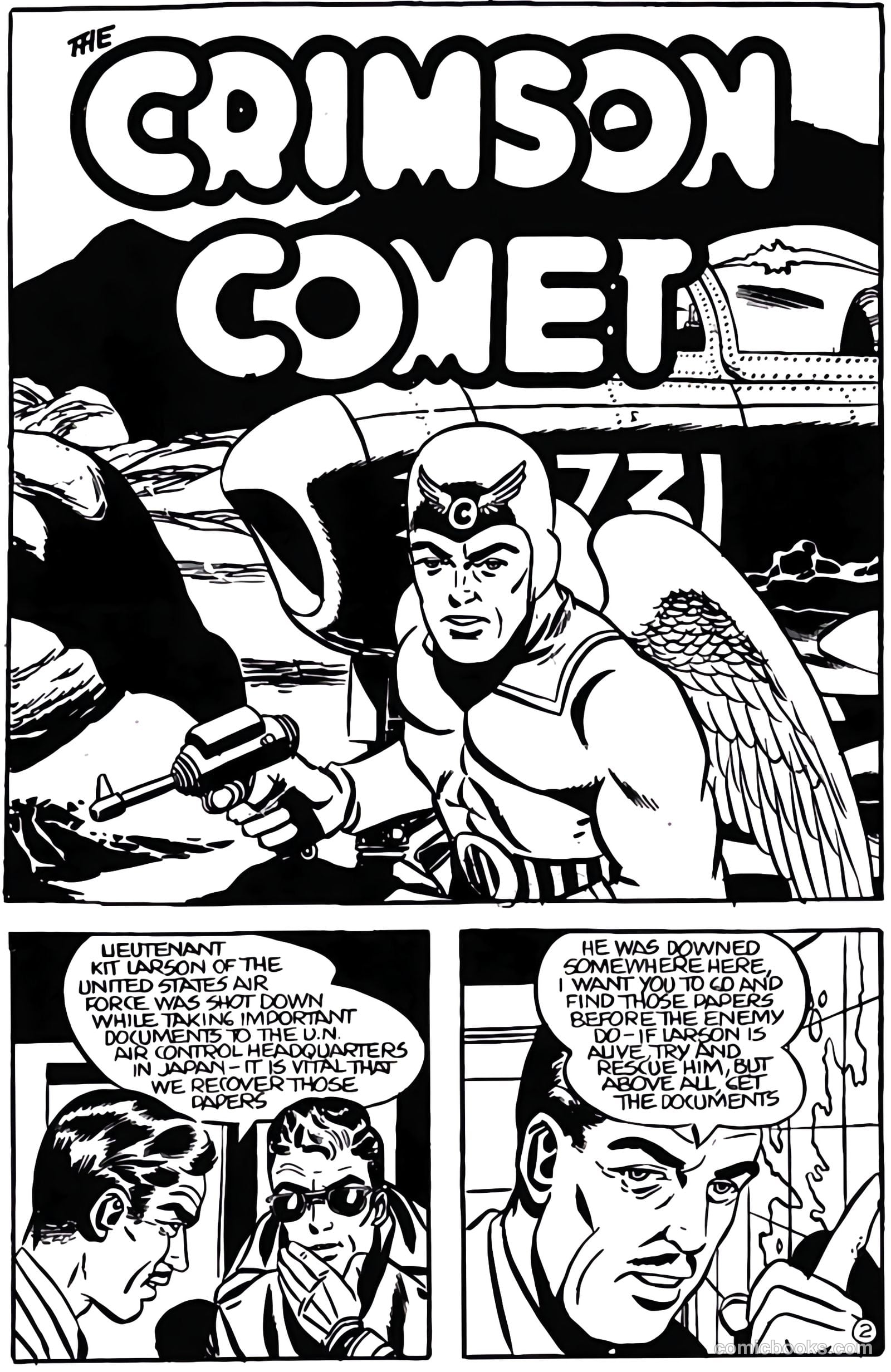 The Crimson Comet Comic #59 — page 12 of 28