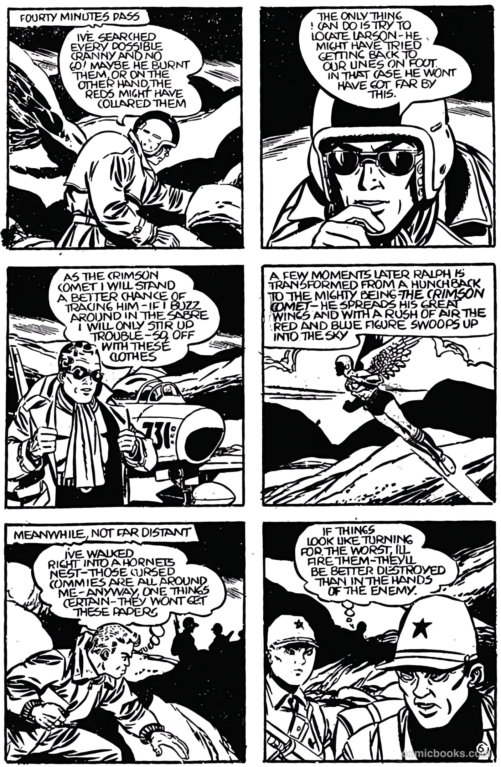 The Crimson Comet Comic #59 — page 25 of 28