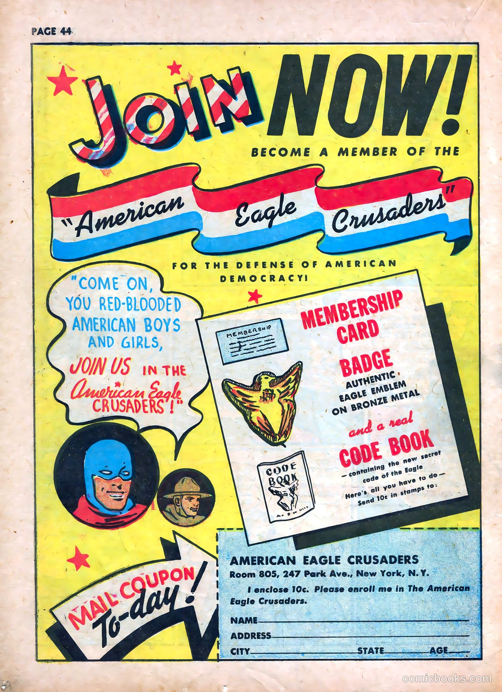 The Eagle #1 — page 46 of 68