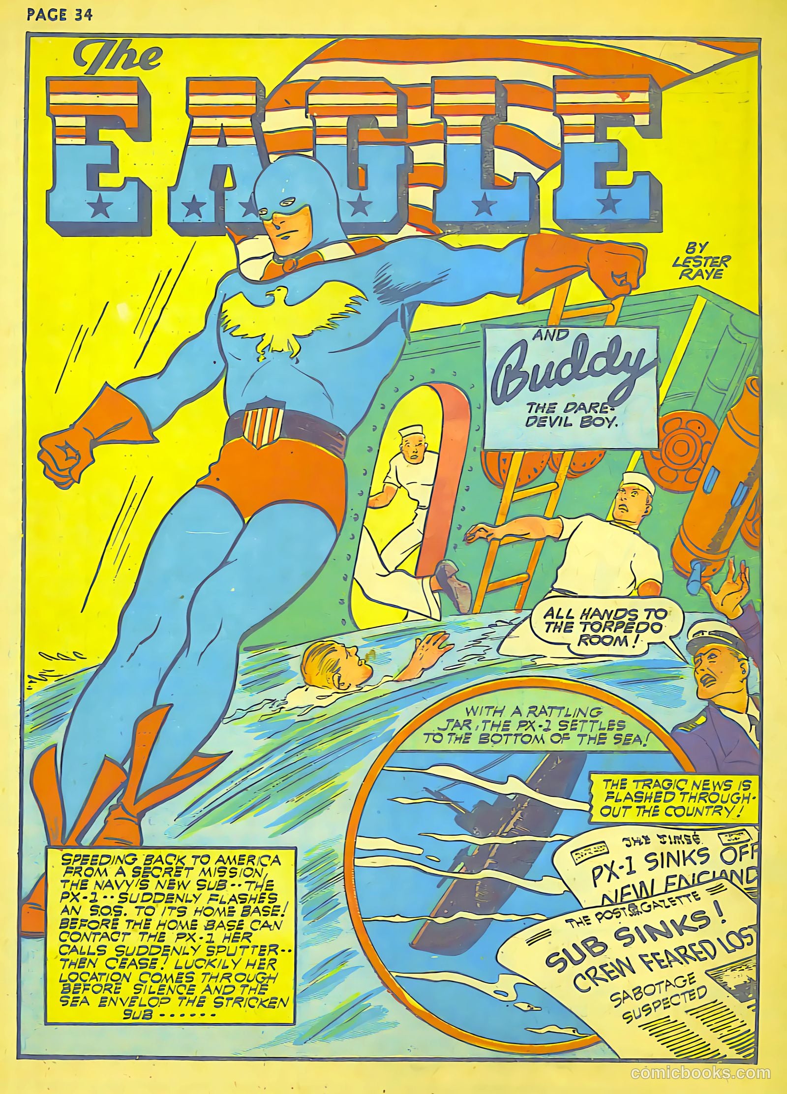 The Eagle #2 — page 34 of 61