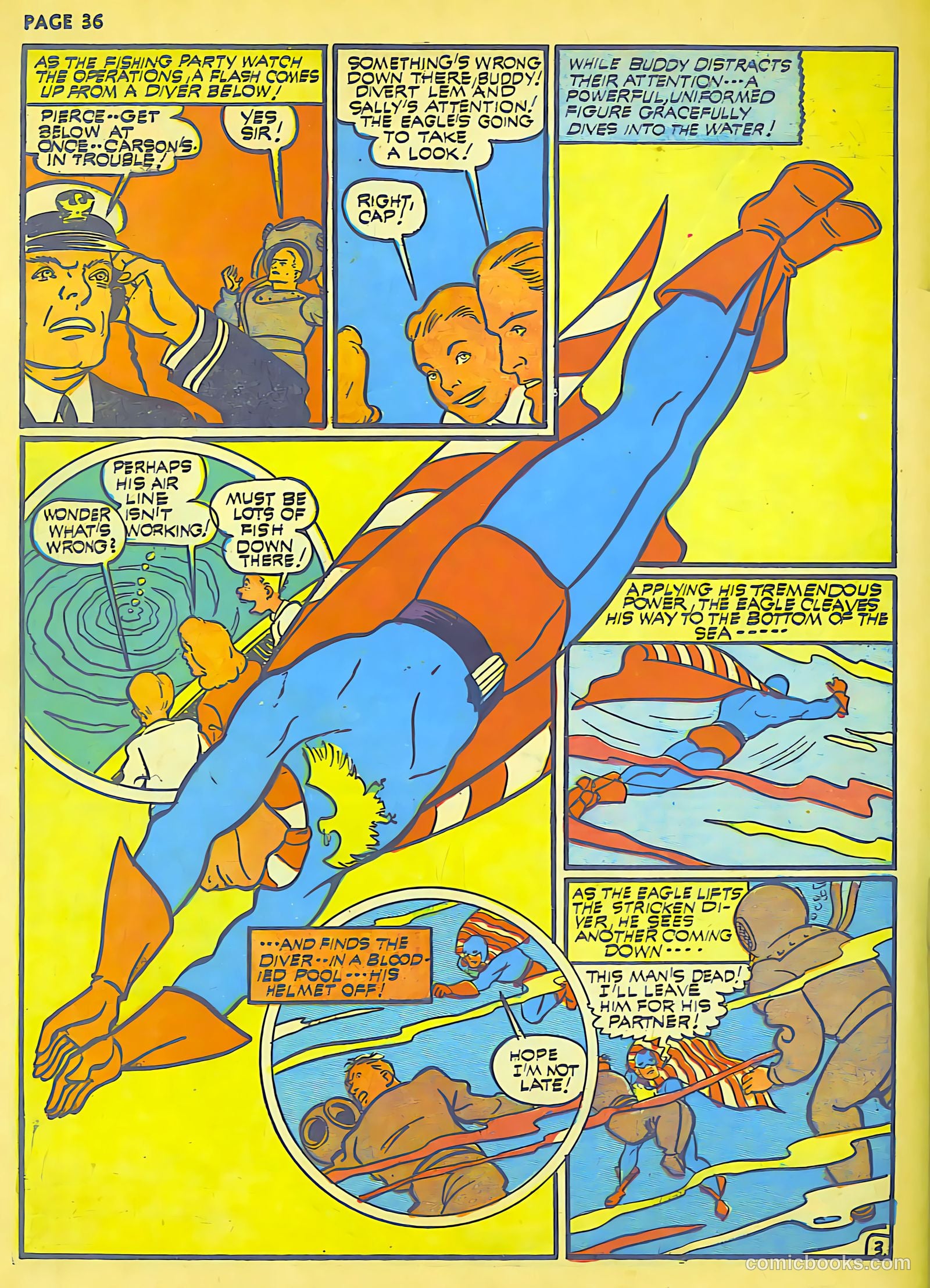 The Eagle #2 — page 36 of 61