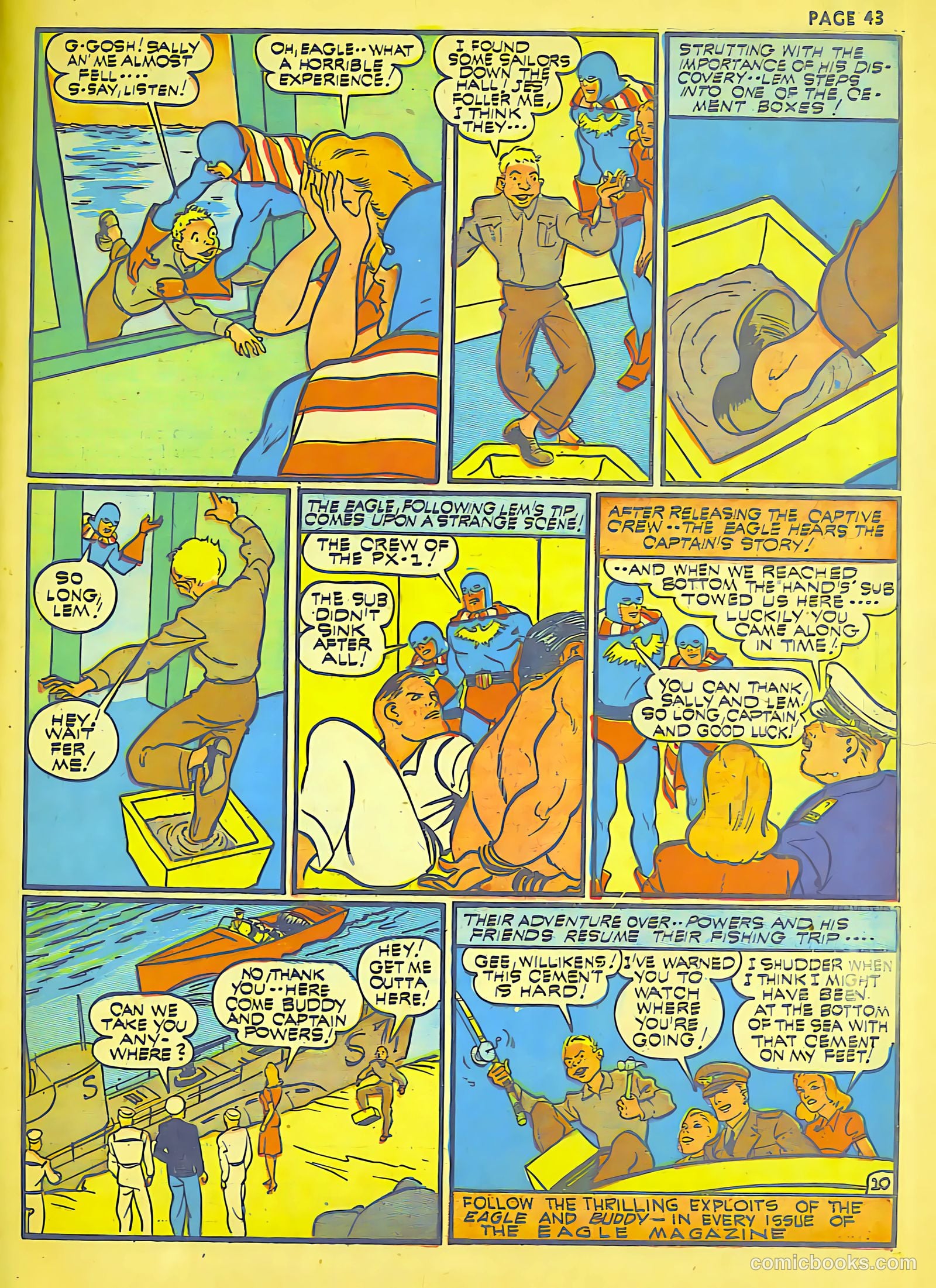 The Eagle #2 — page 43 of 61