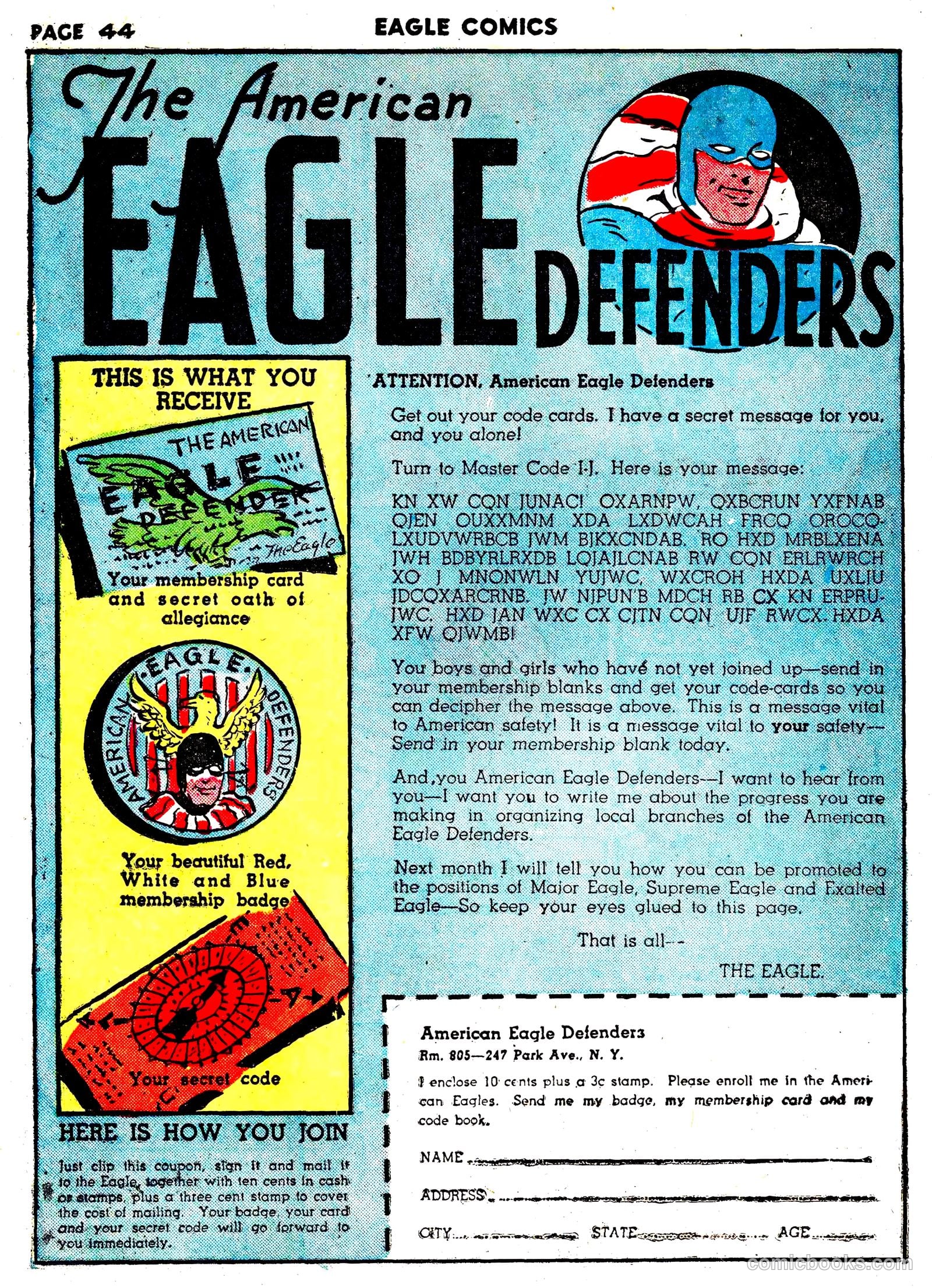 The Eagle #3 — page 46 of 68