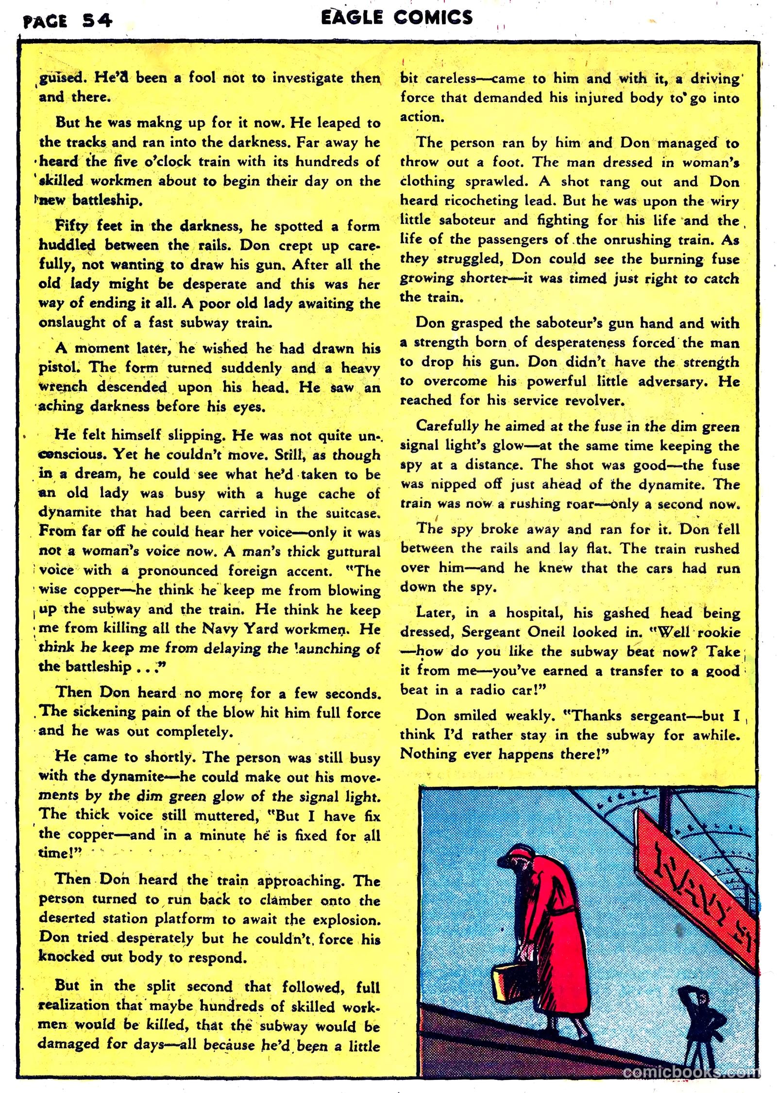 The Eagle #3 — page 56 of 68