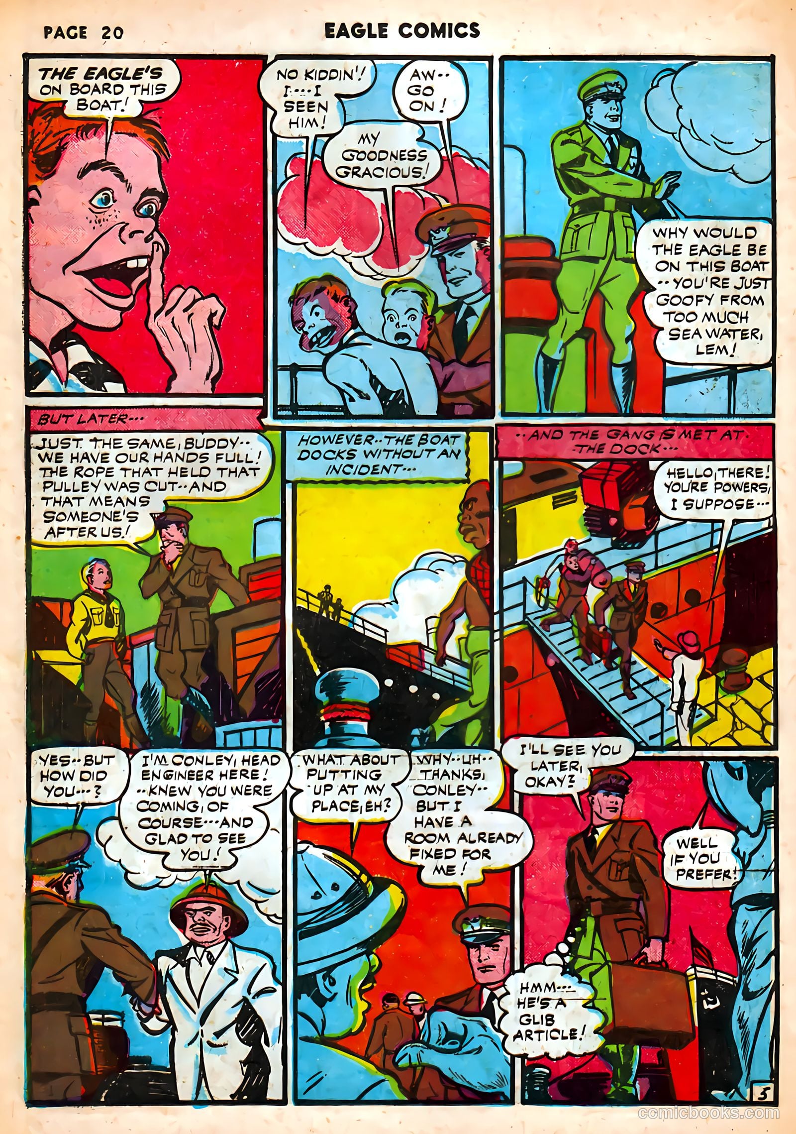 The Eagle #4 — page 21 of 65