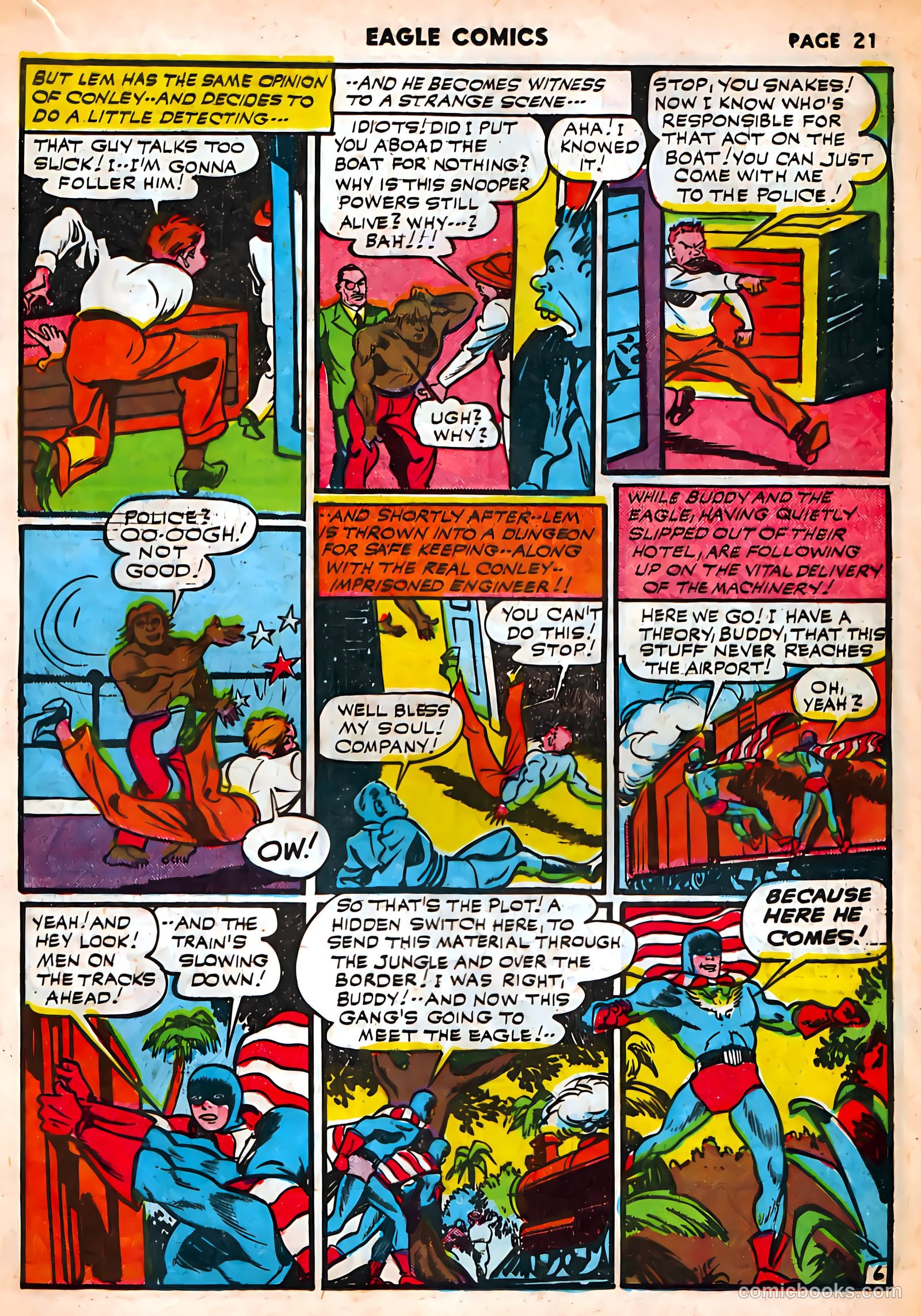 The Eagle #4 — page 22 of 65