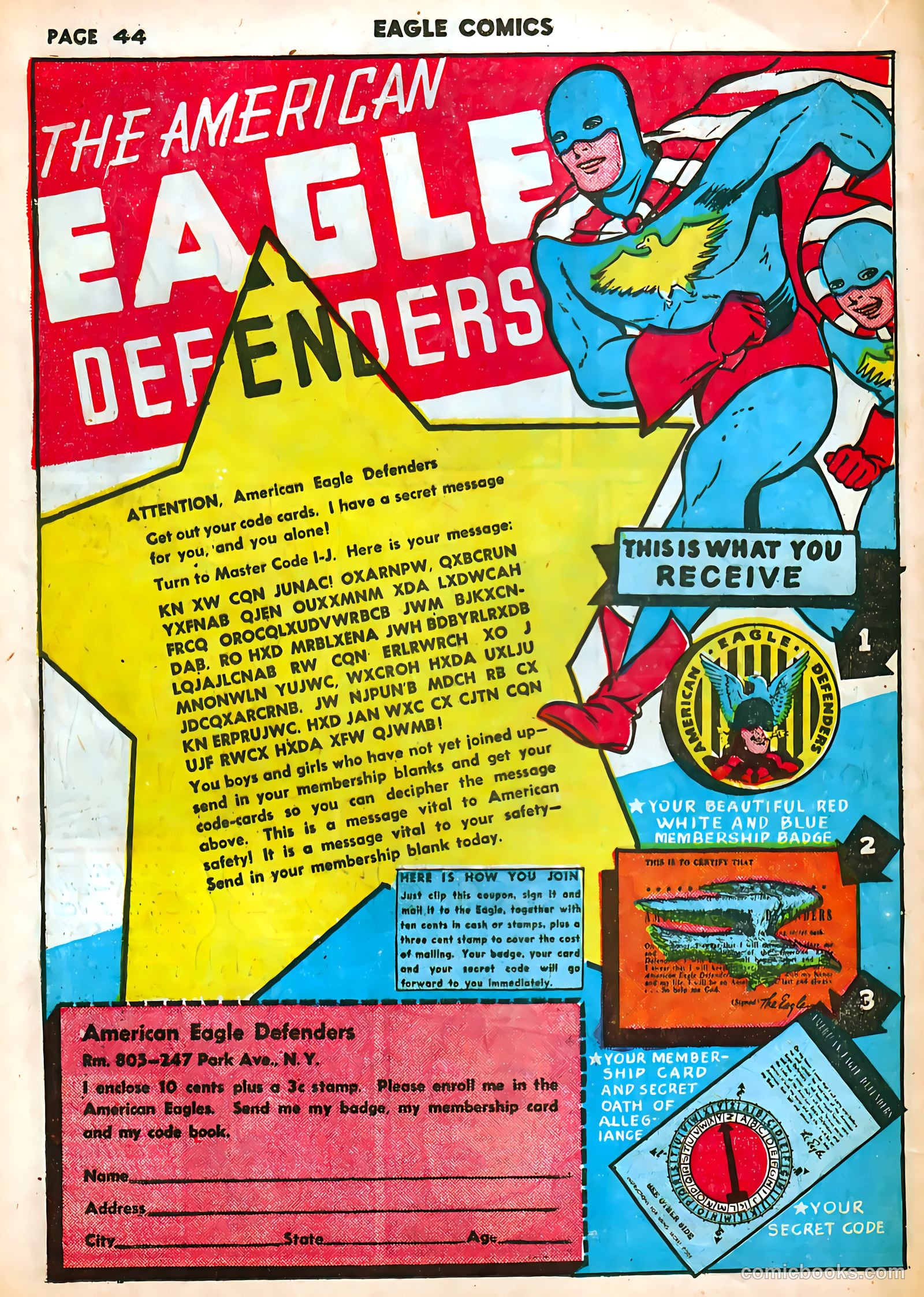The Eagle #4 — page 44 of 65